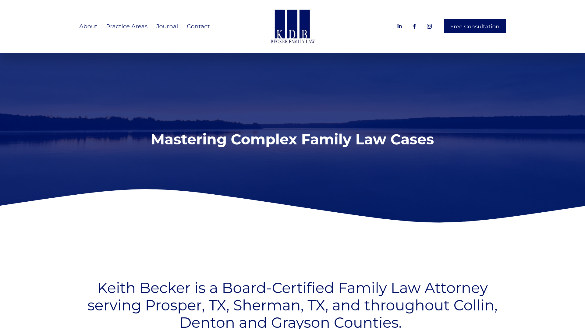 Becker Family Law Divorce Attorney in Prosper, Texas