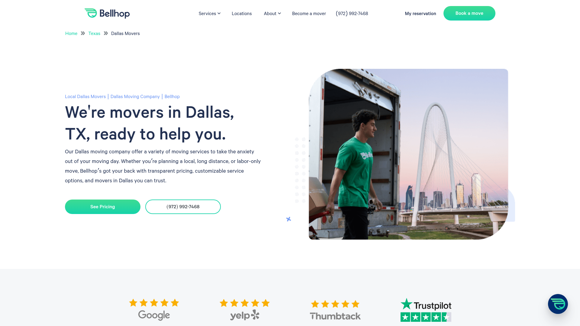 Bellhop Moving - Dallas