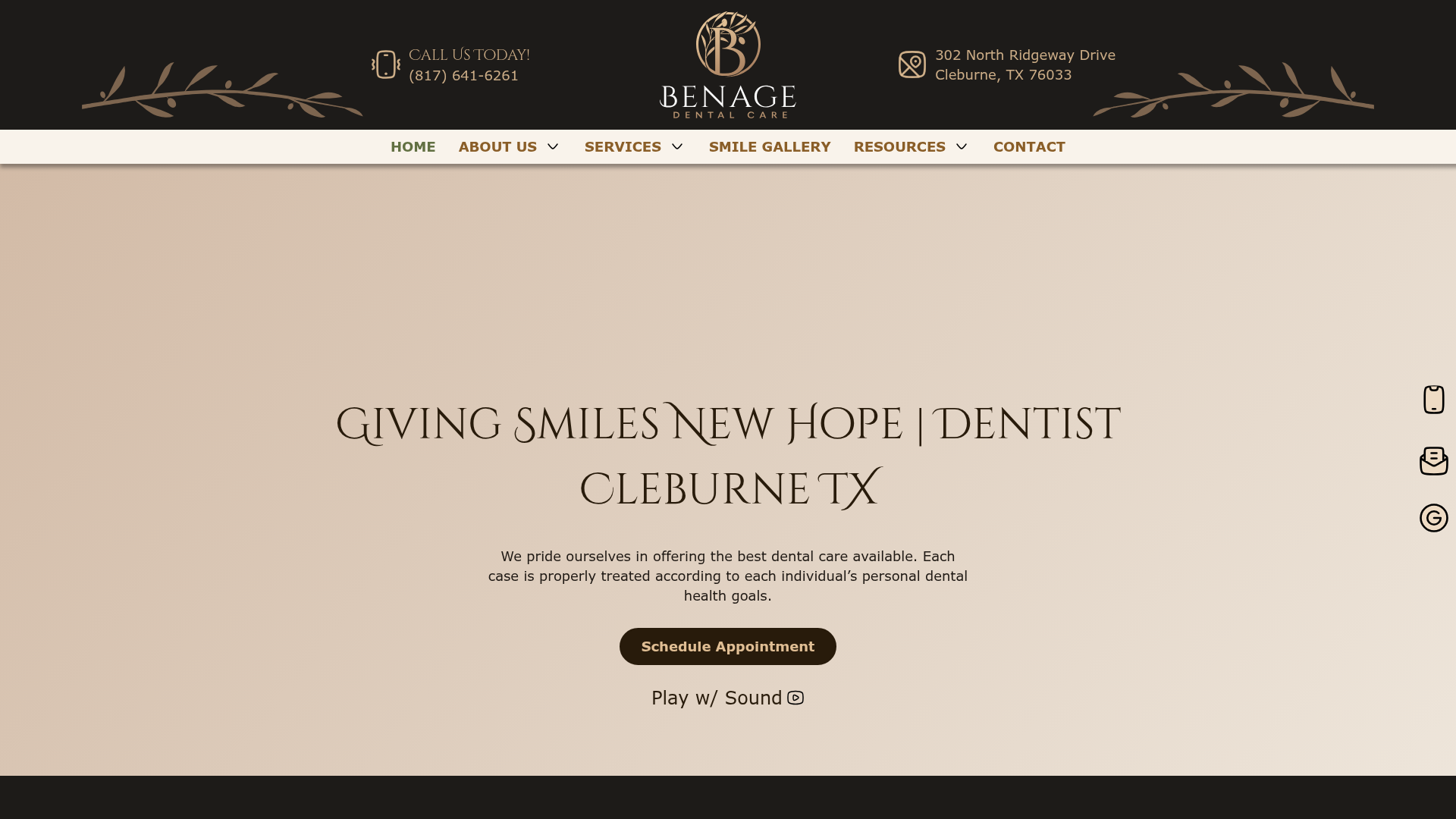 Benage Dental Care of Cleburne