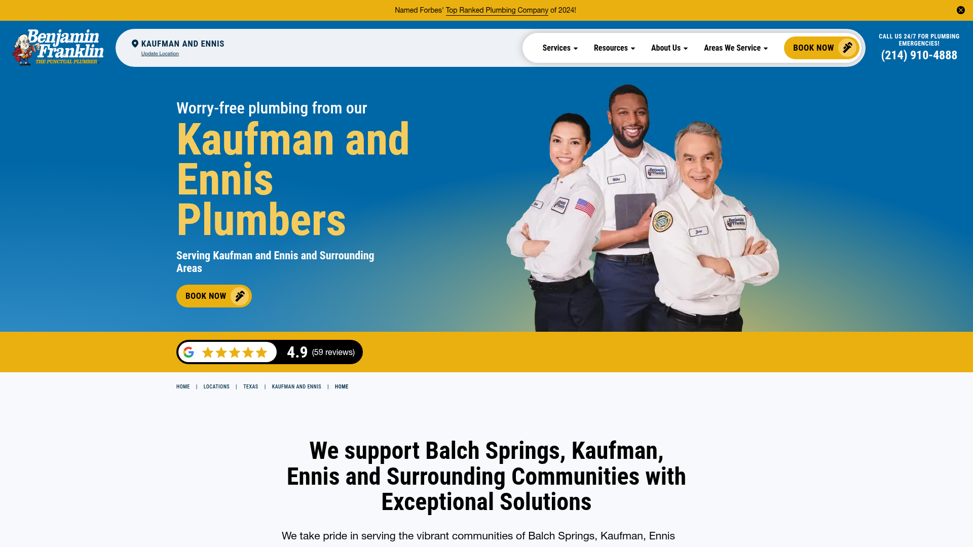 Benjamin Franklin Plumbing