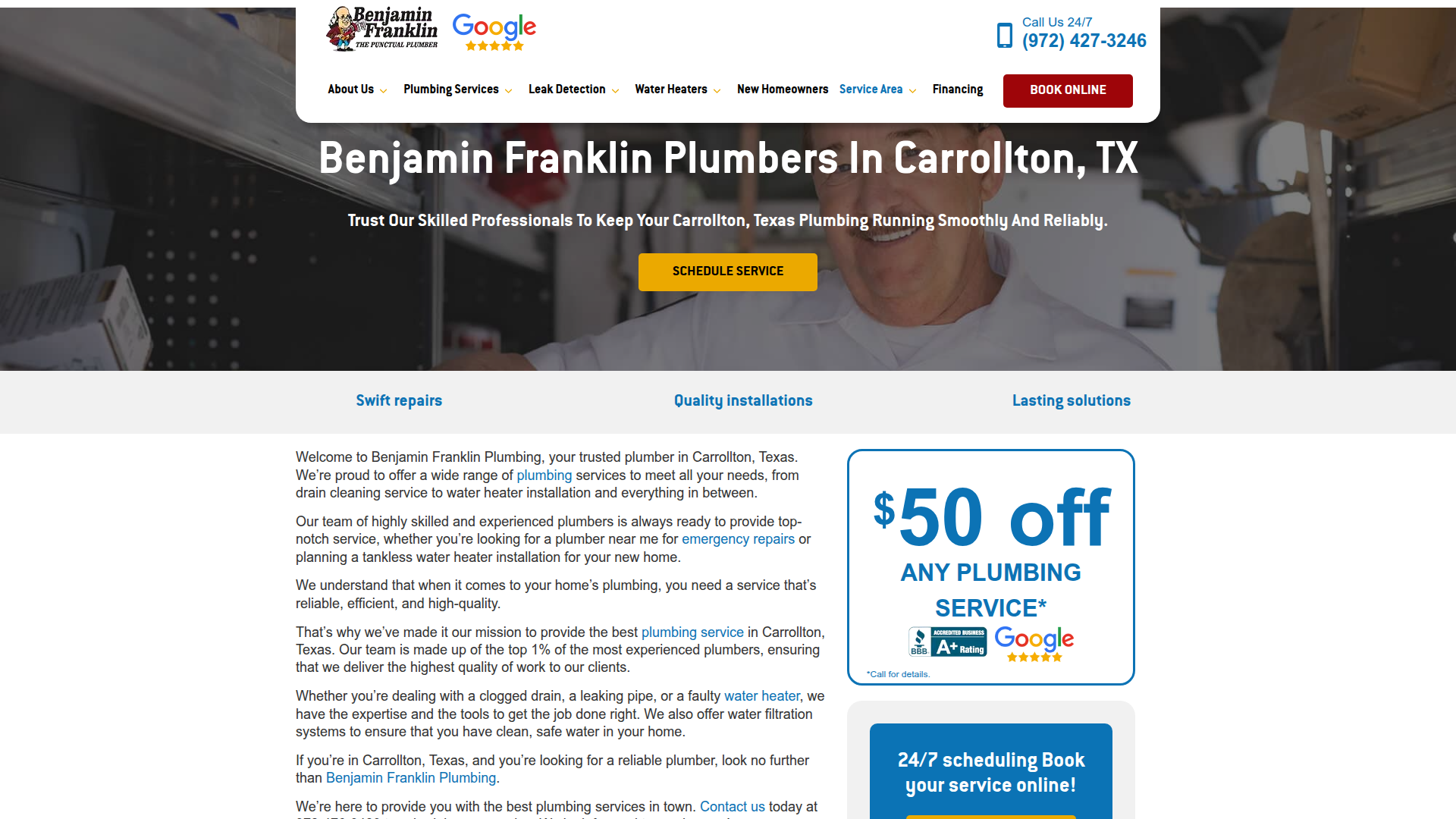 Benjamin Franklin Plumbing of Carrollton
