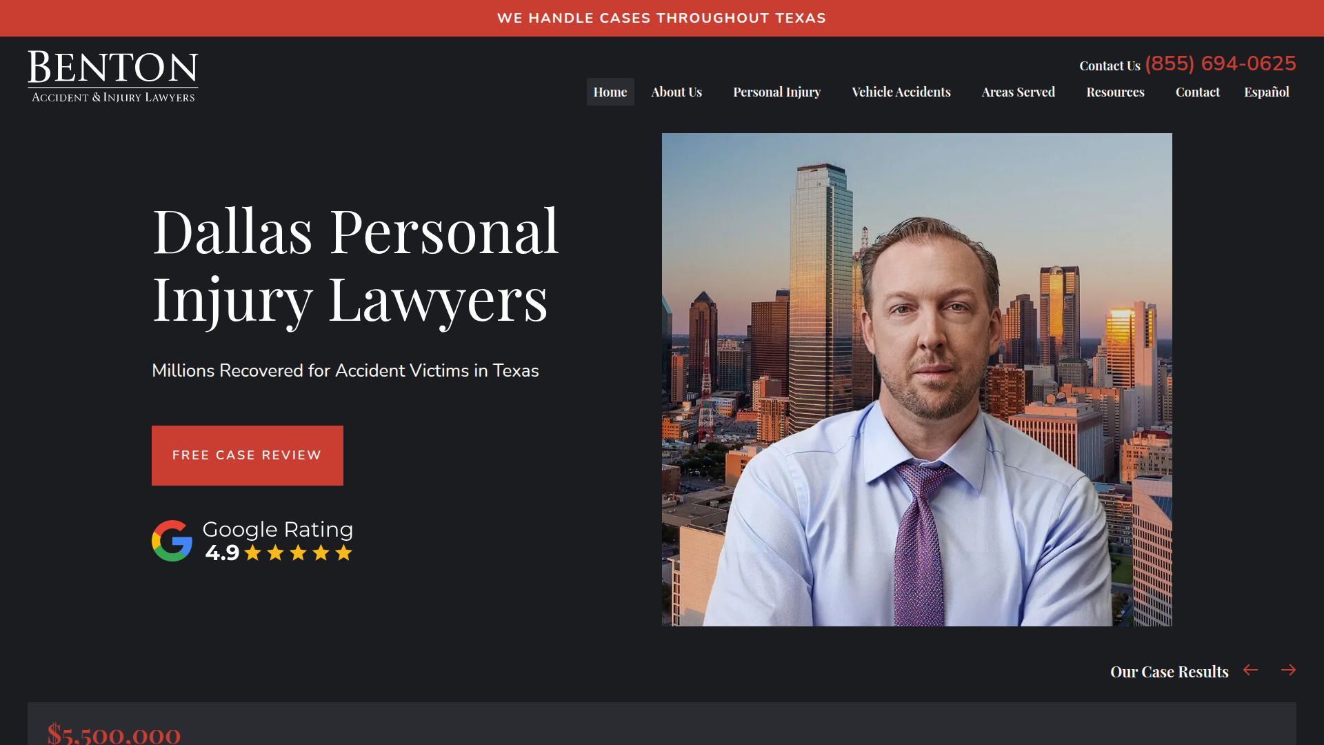 Benton Accident & Injury Lawyers Dallas