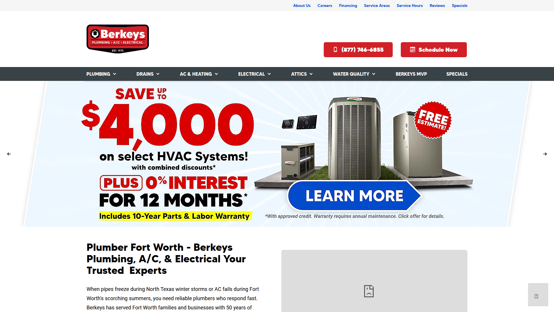 Berkeys Plumbing, A/C & Electrical