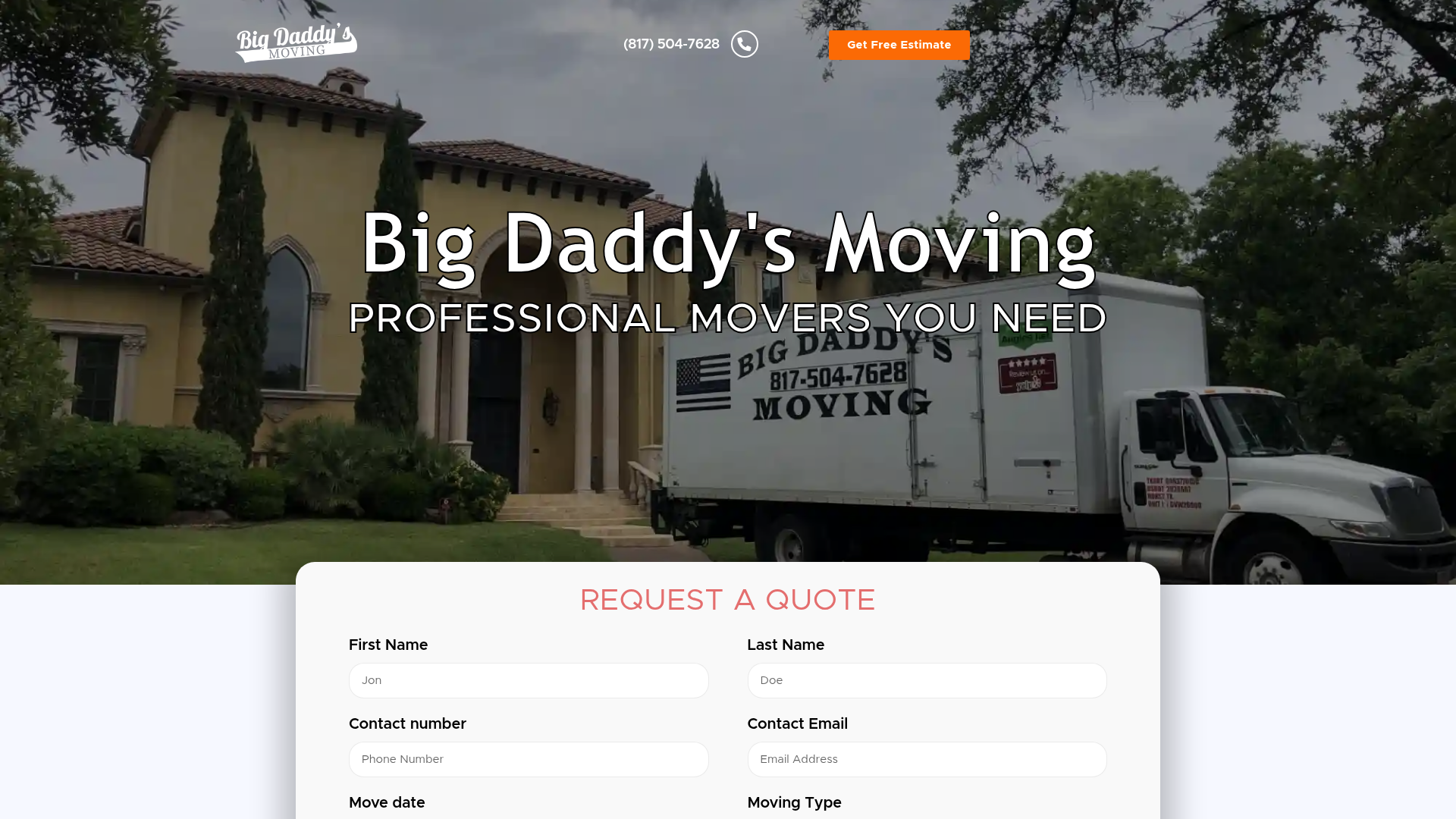 Big Daddy's Moving, LLC