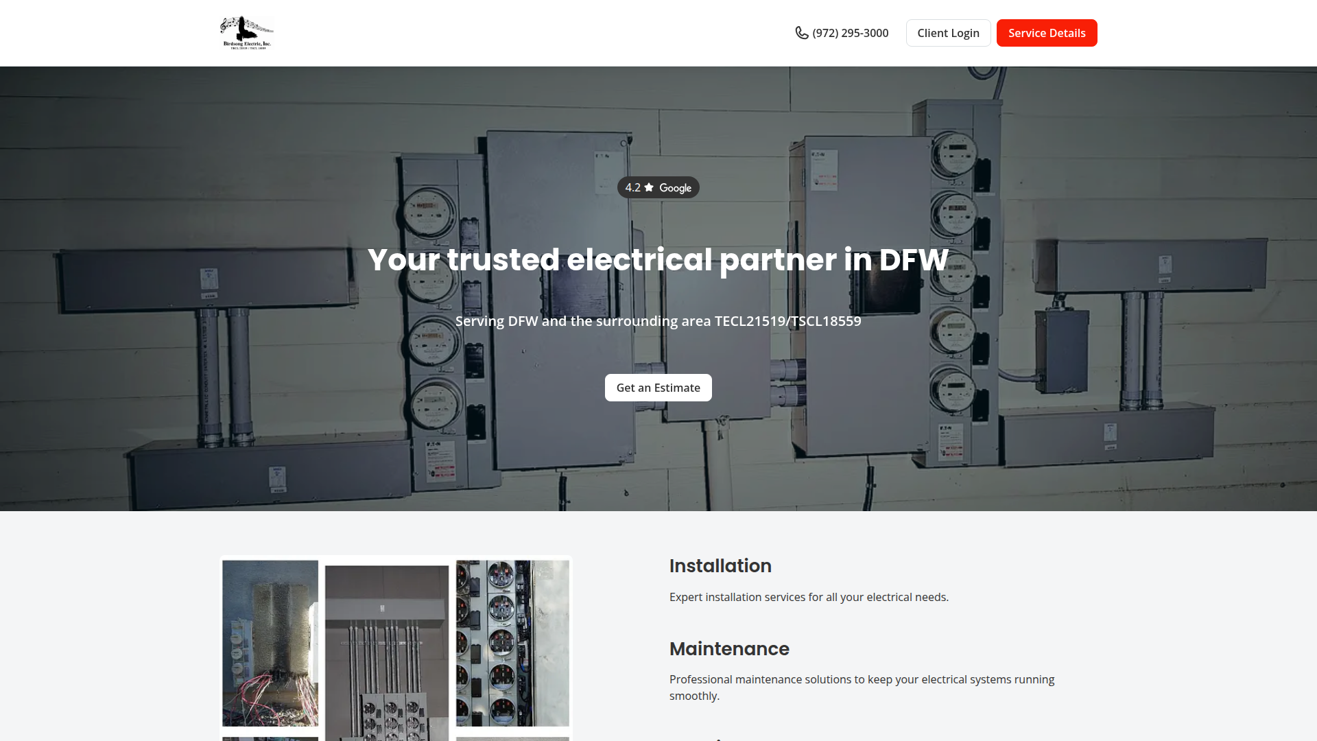 Birdsong Electric Inc
