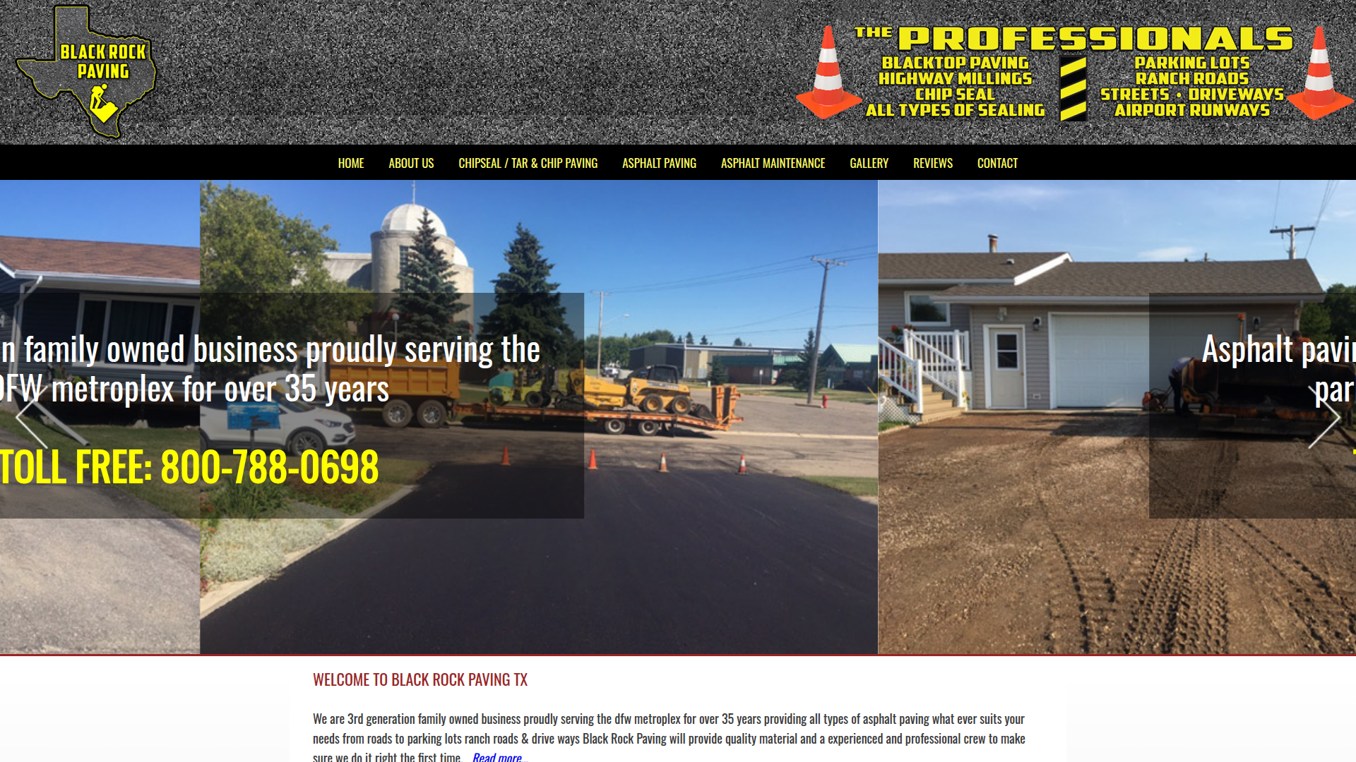 Black Rock Asphalt Paving & Seal Coating
