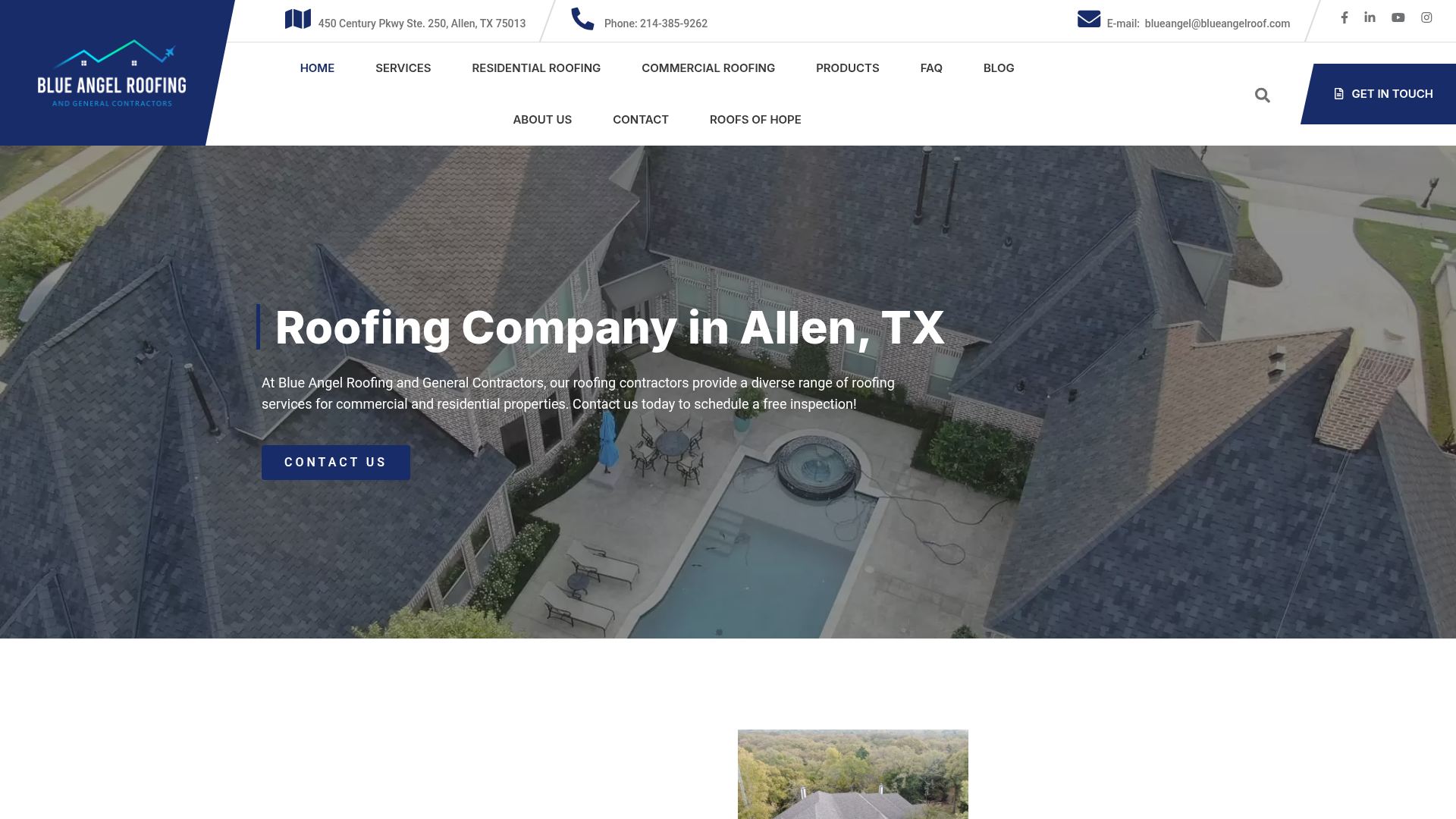 Blue Angel Roofing and General Contractors