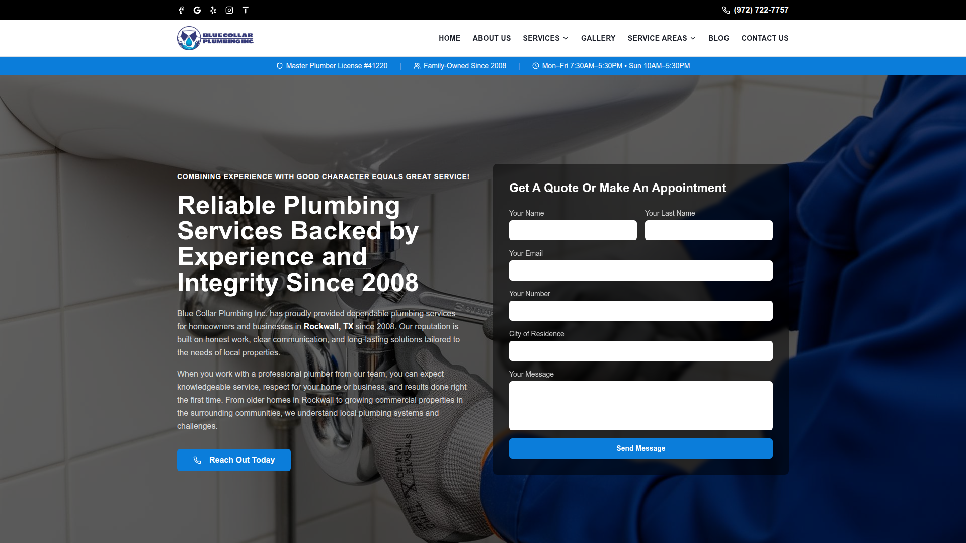 Blue Collar Plumbing Inc.