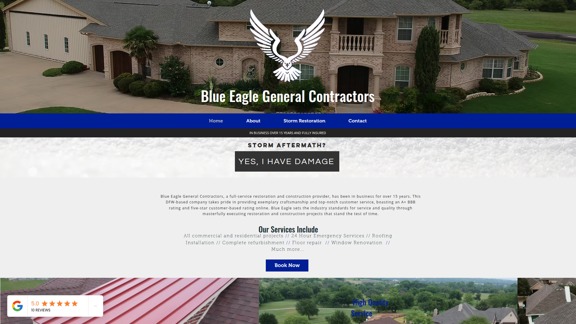 Blue Eagle Roofing & Construction