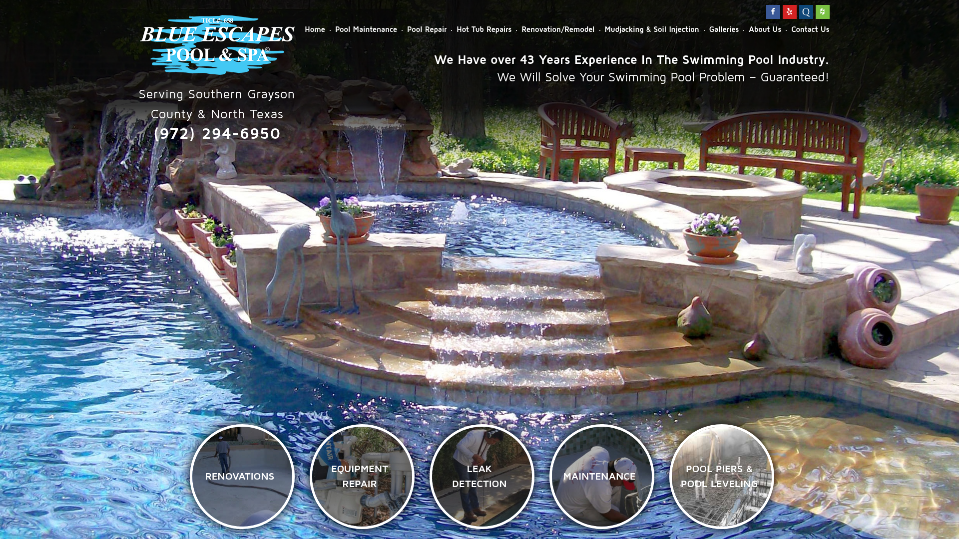 Blue Escapes Pool & Spa