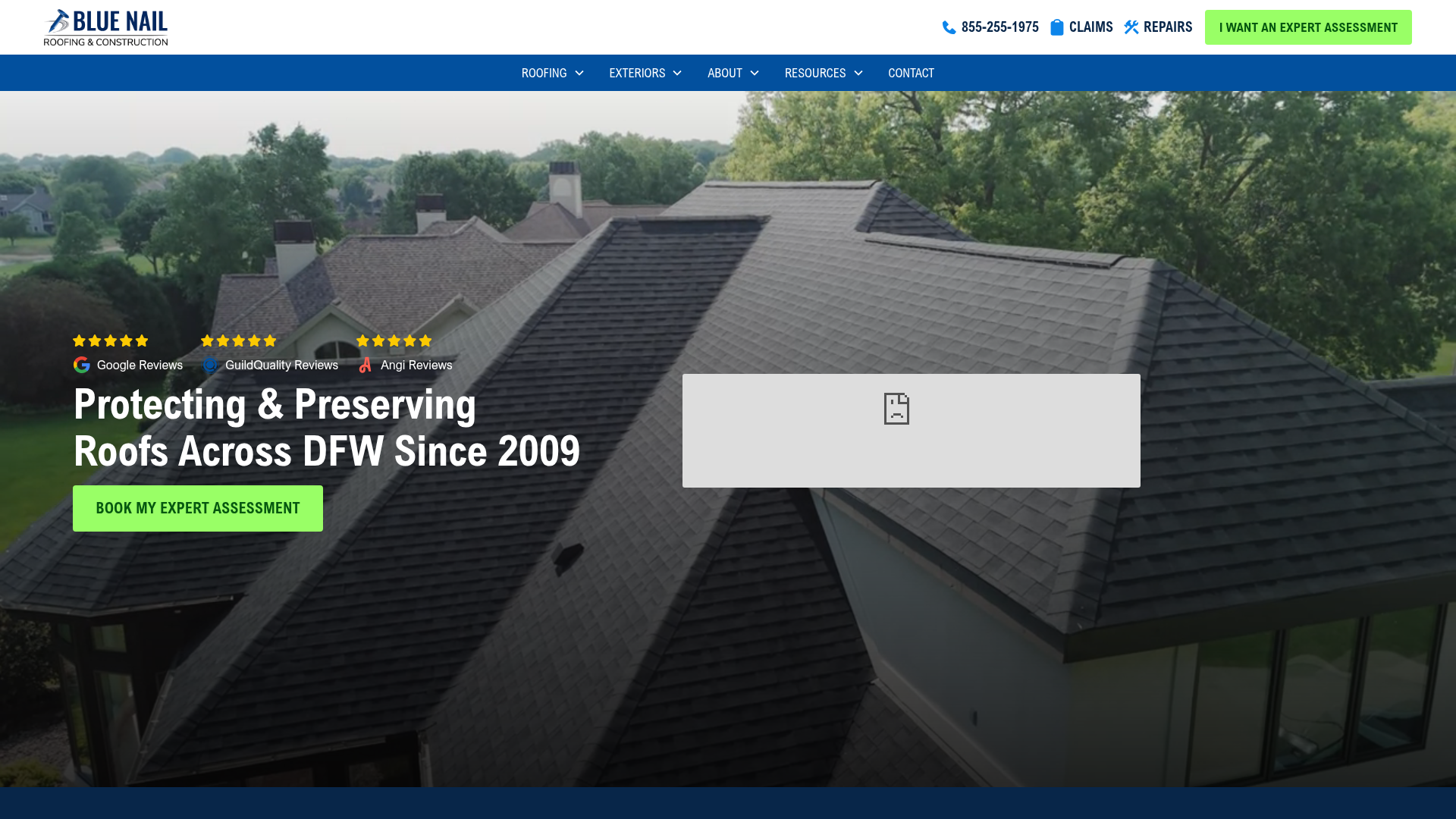 Blue Nail Roofing & Construction
