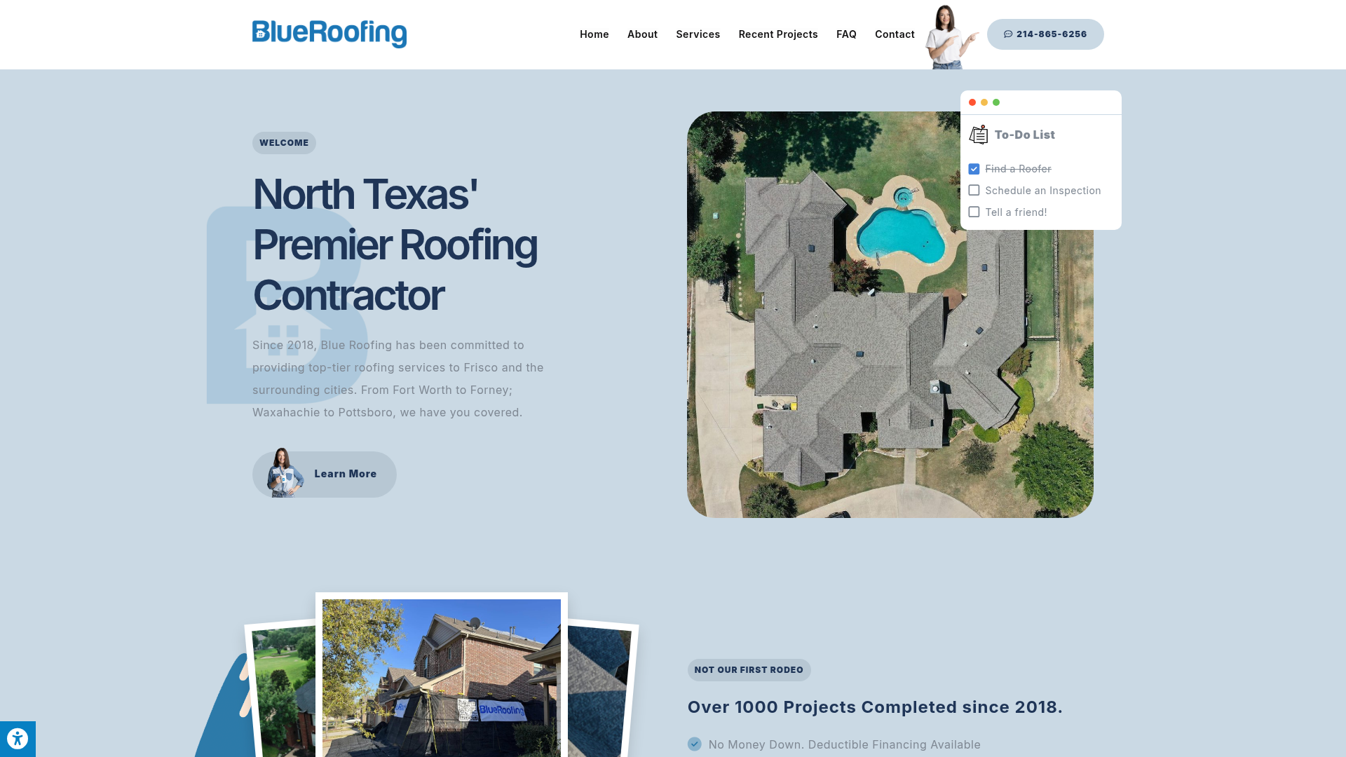 Blue Roofing, LLC