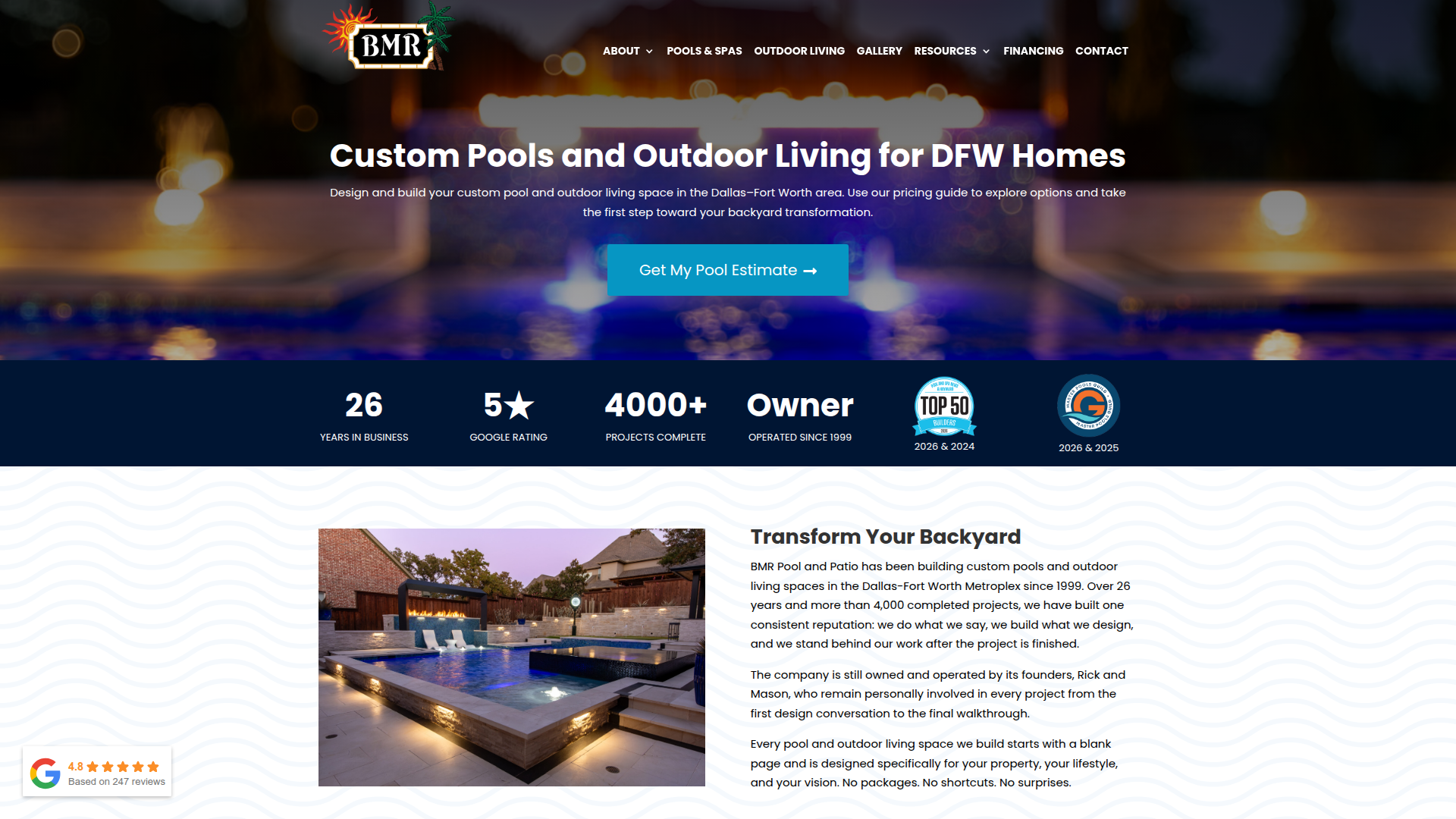 BMR Pool and Patio