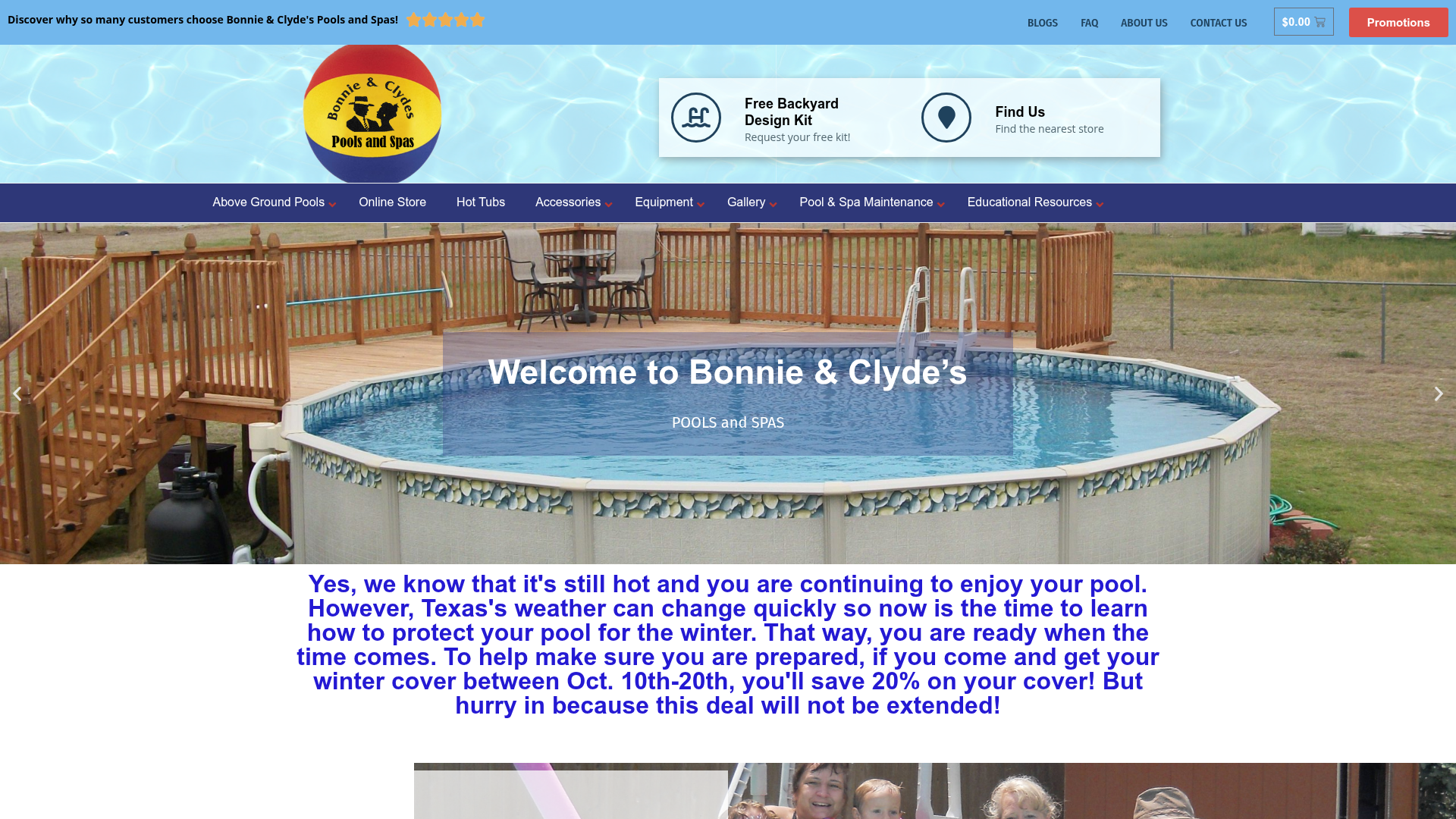 Bonnie & Clydes Pools and Spas