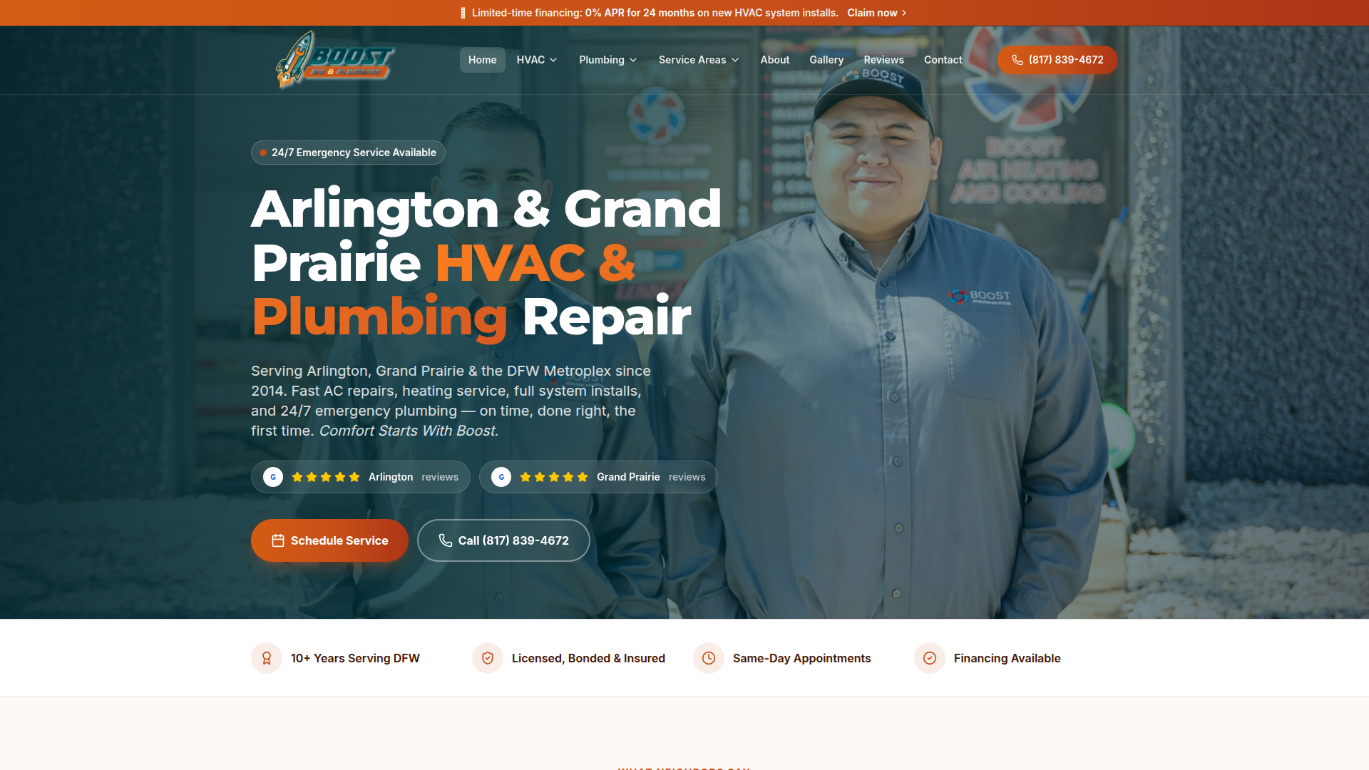 Boost Air Heating and Cooling