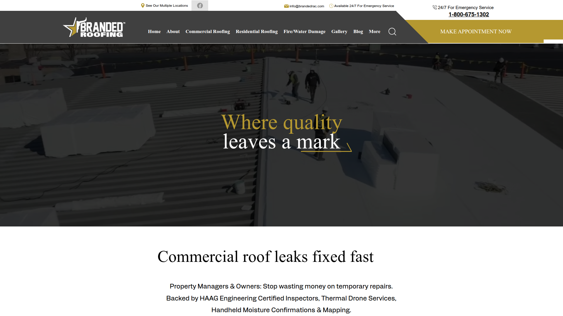 Branded Roofing And Construction