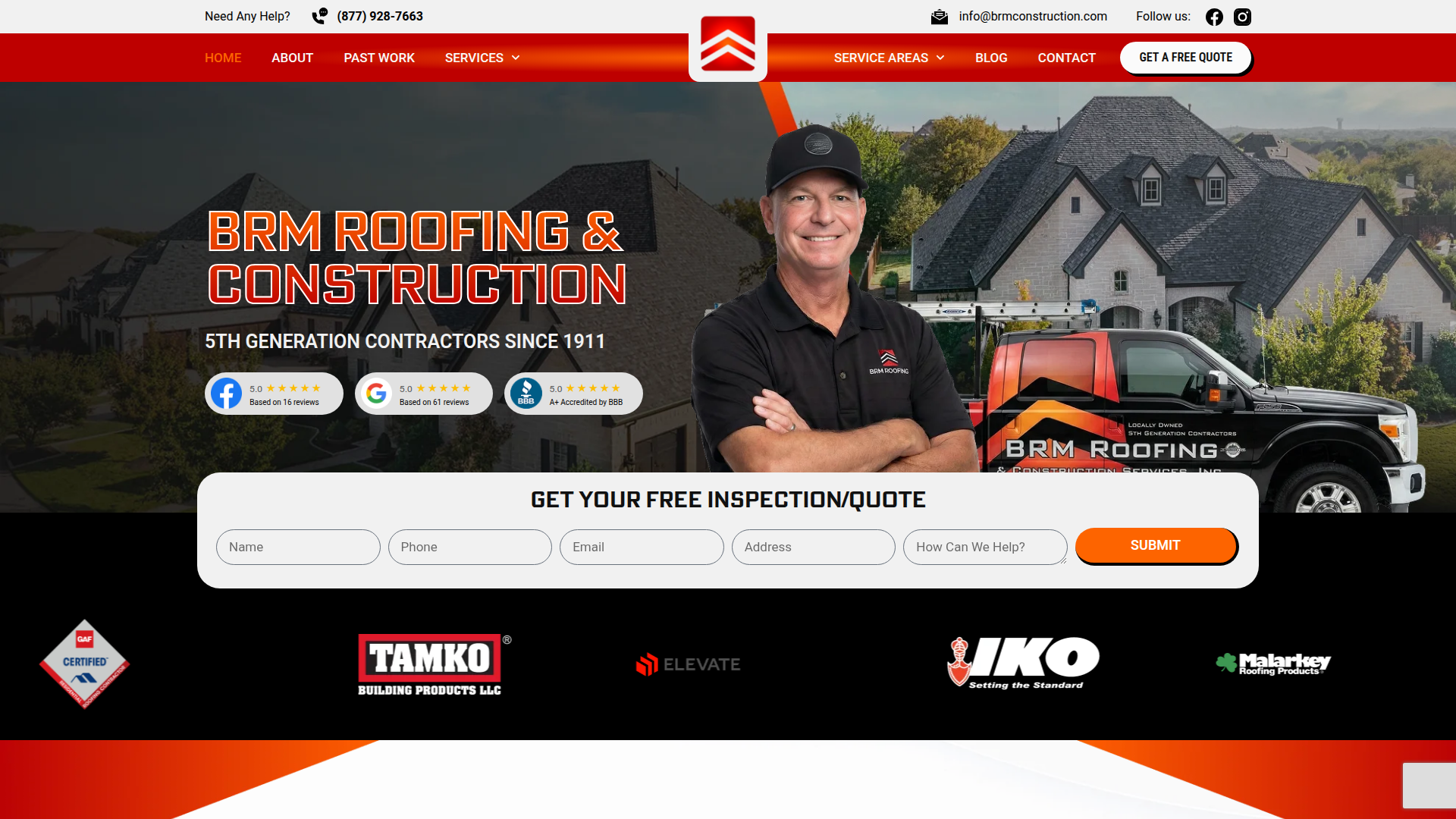 BRM Roofing & Construction Services, Inc