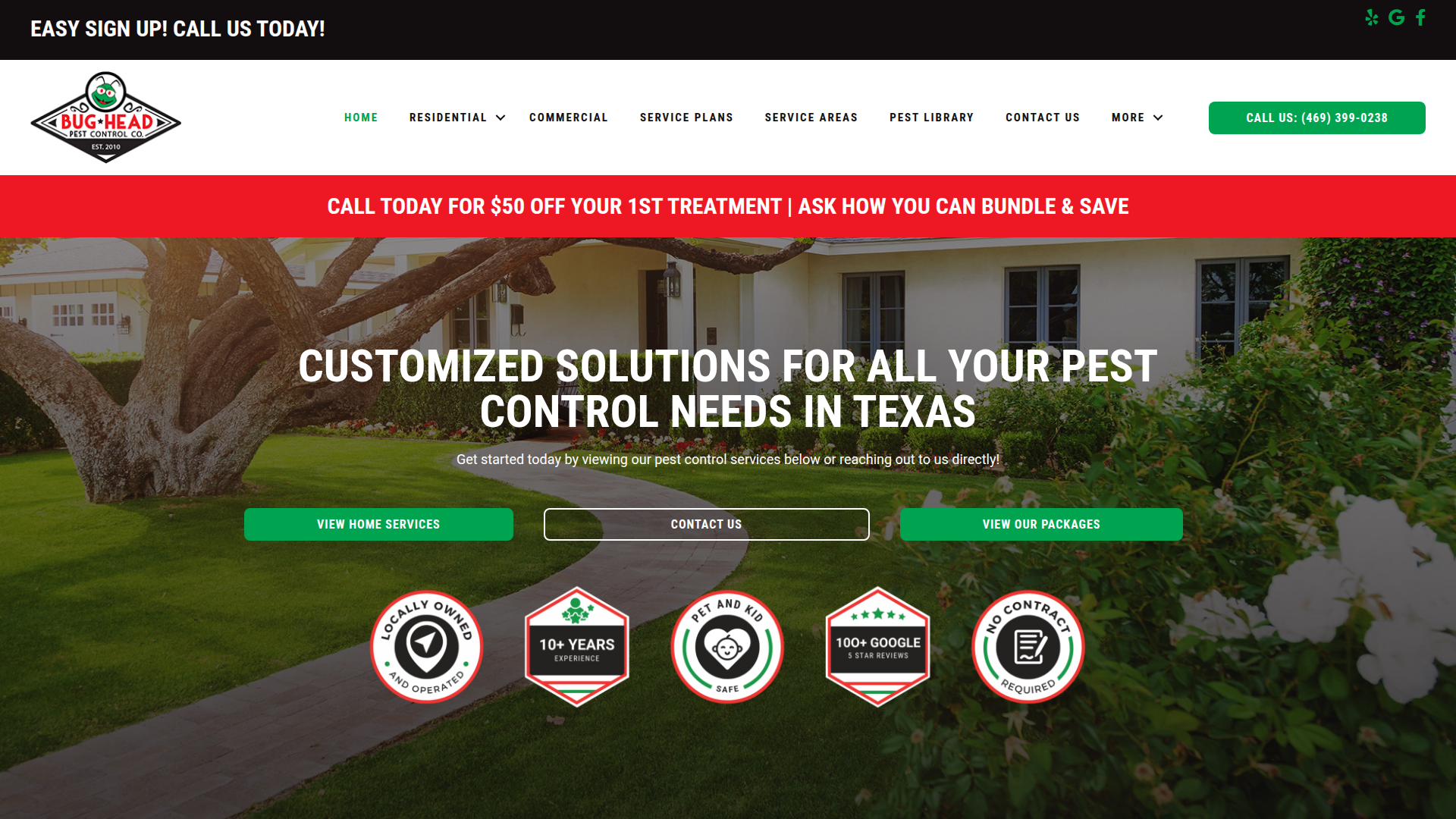 Bug Head Pest Control