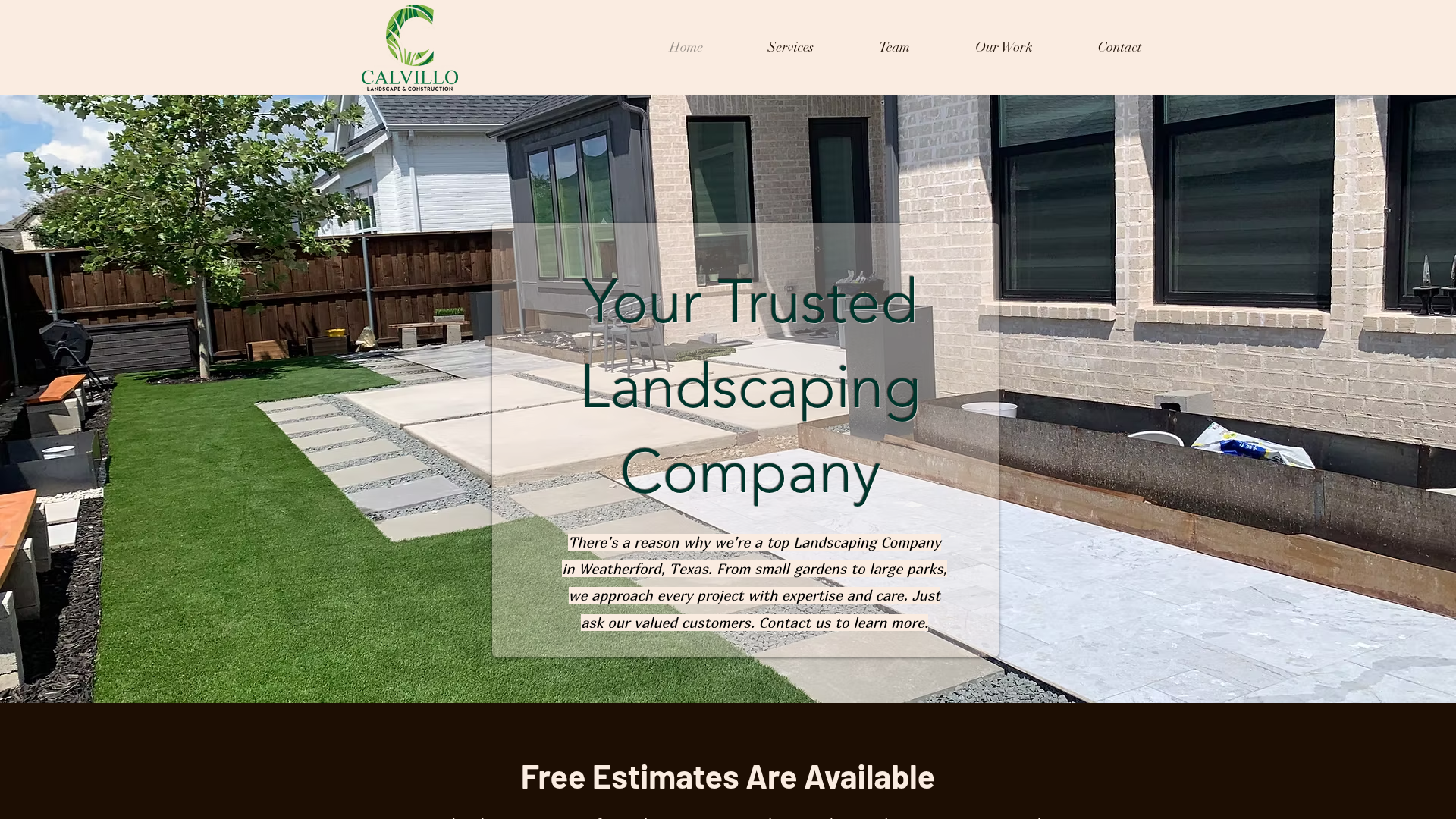 Calvillo Landscape & Construction