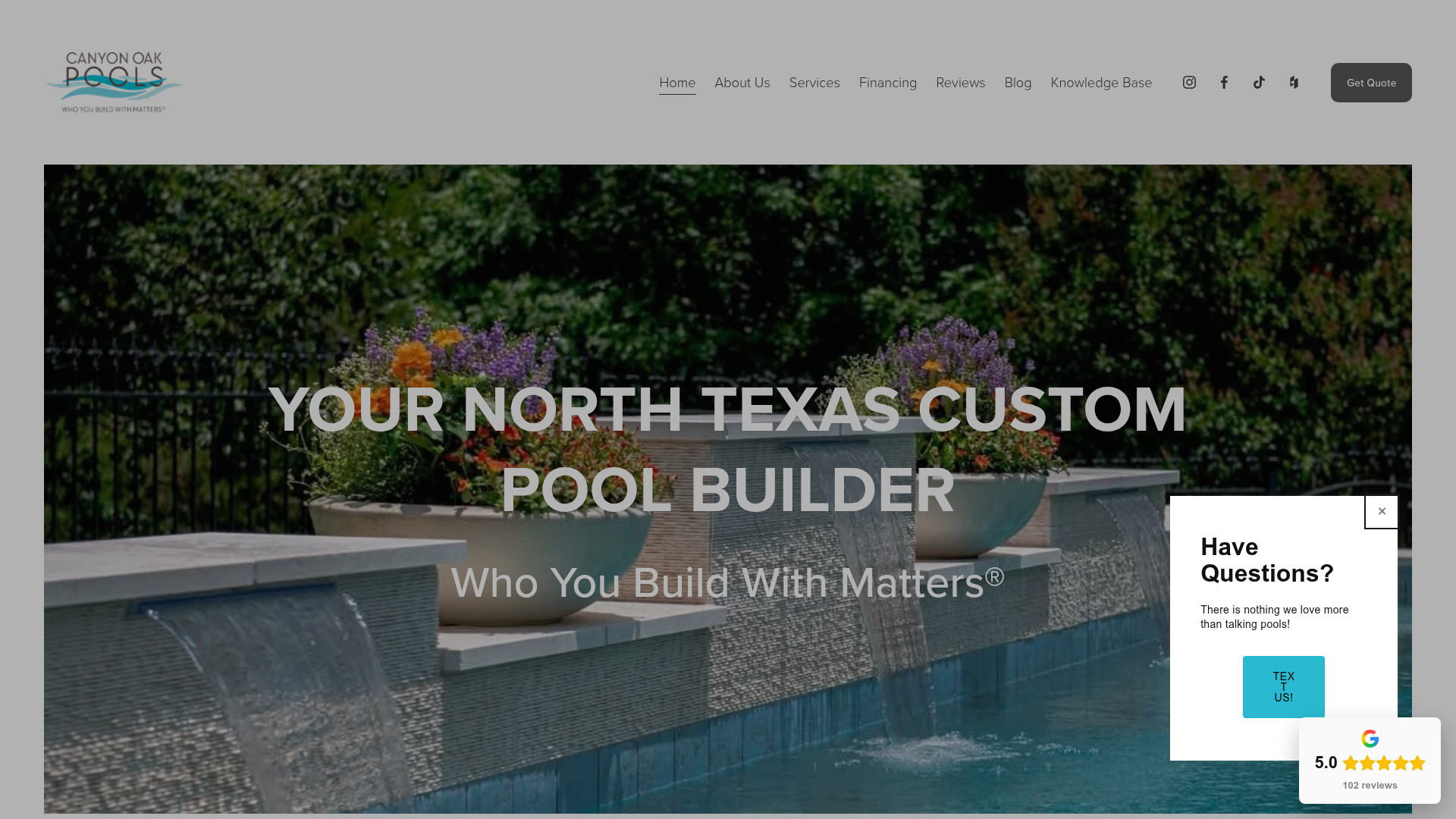 Canyon Oak Pools