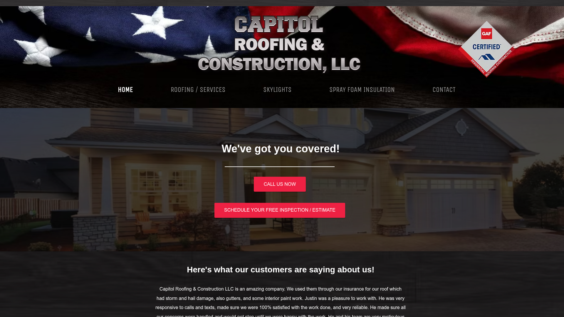 Capitol Roofing & Construction LLC
