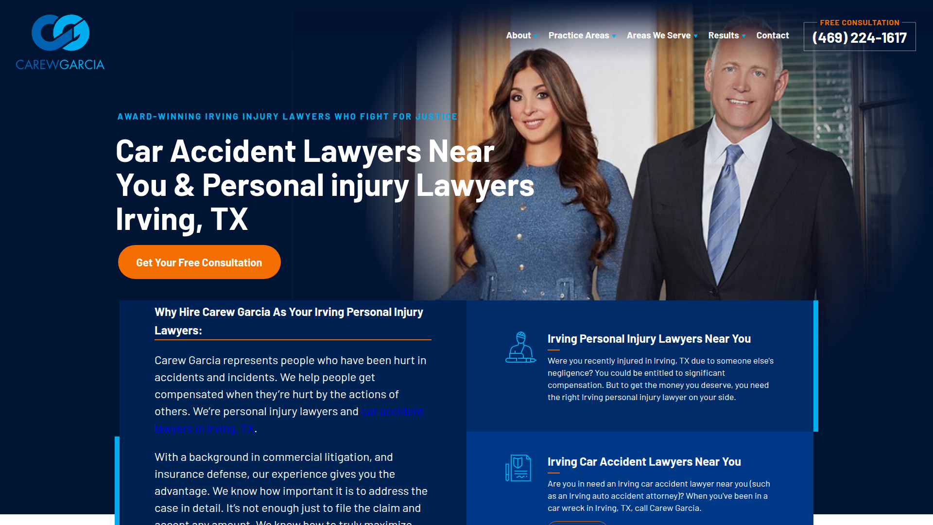 Carew Garcia Car Accident & Personal Injury Lawyers Irving
