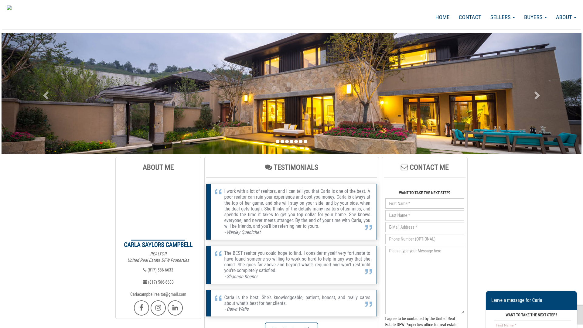 Carla Campbell Realtor - United Real Estate DFW Properties