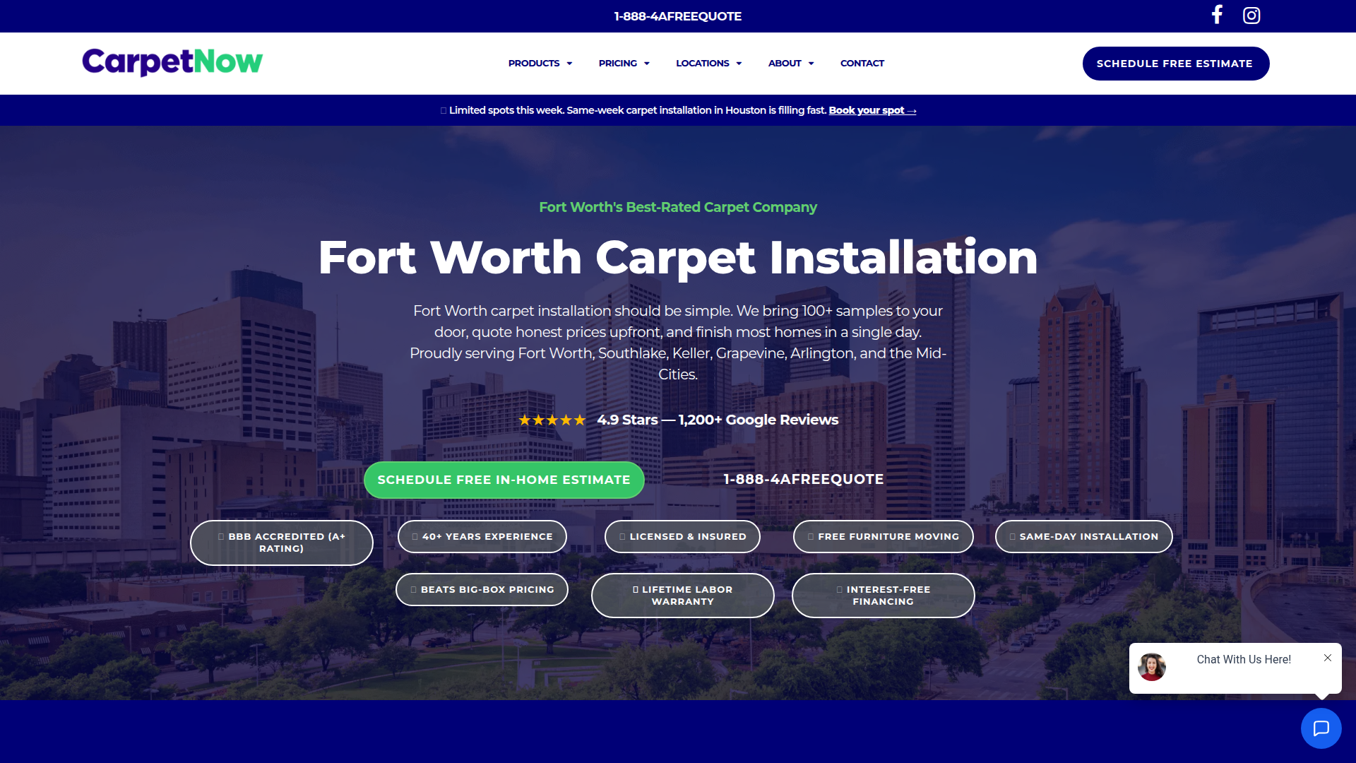 Carpet Now - Fort Worth Carpet Installation