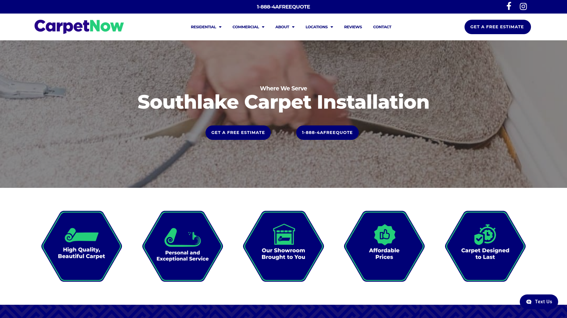 Carpet Now - Southlake Carpet Installation