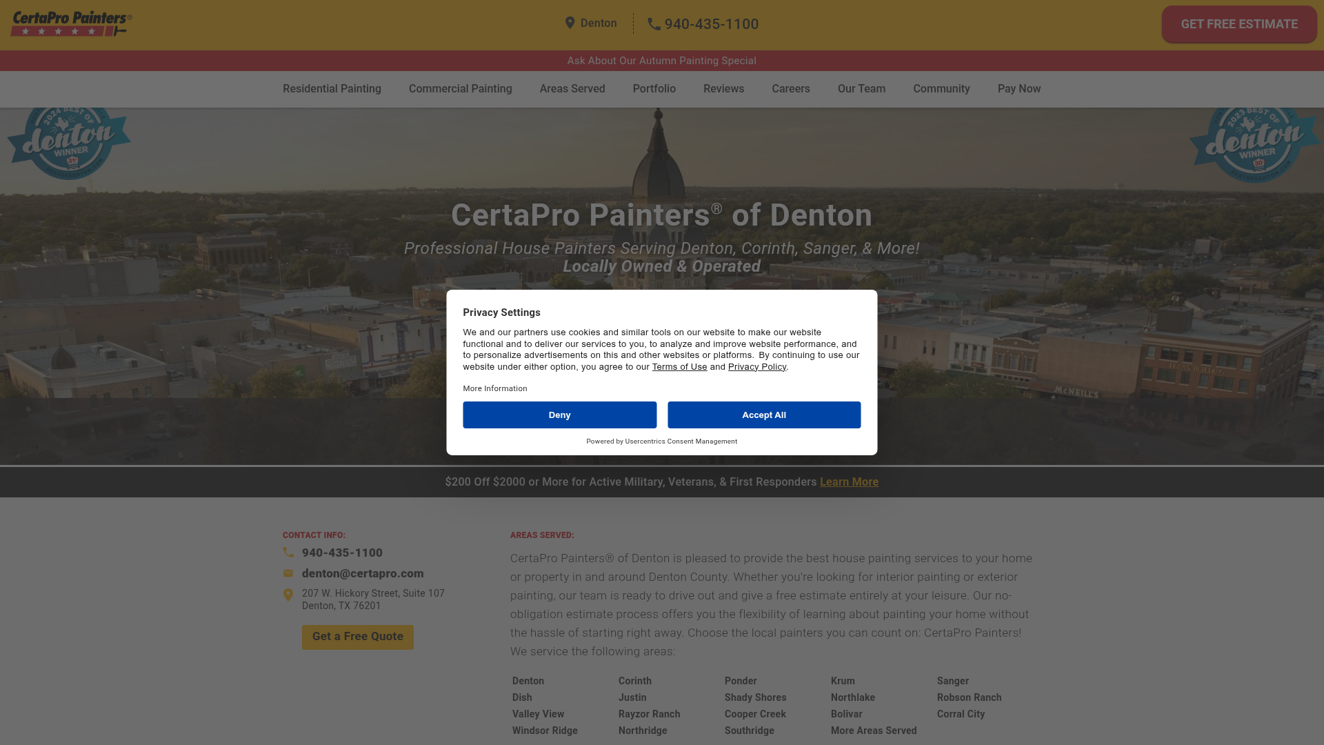 CertaPro Painters of Denton
