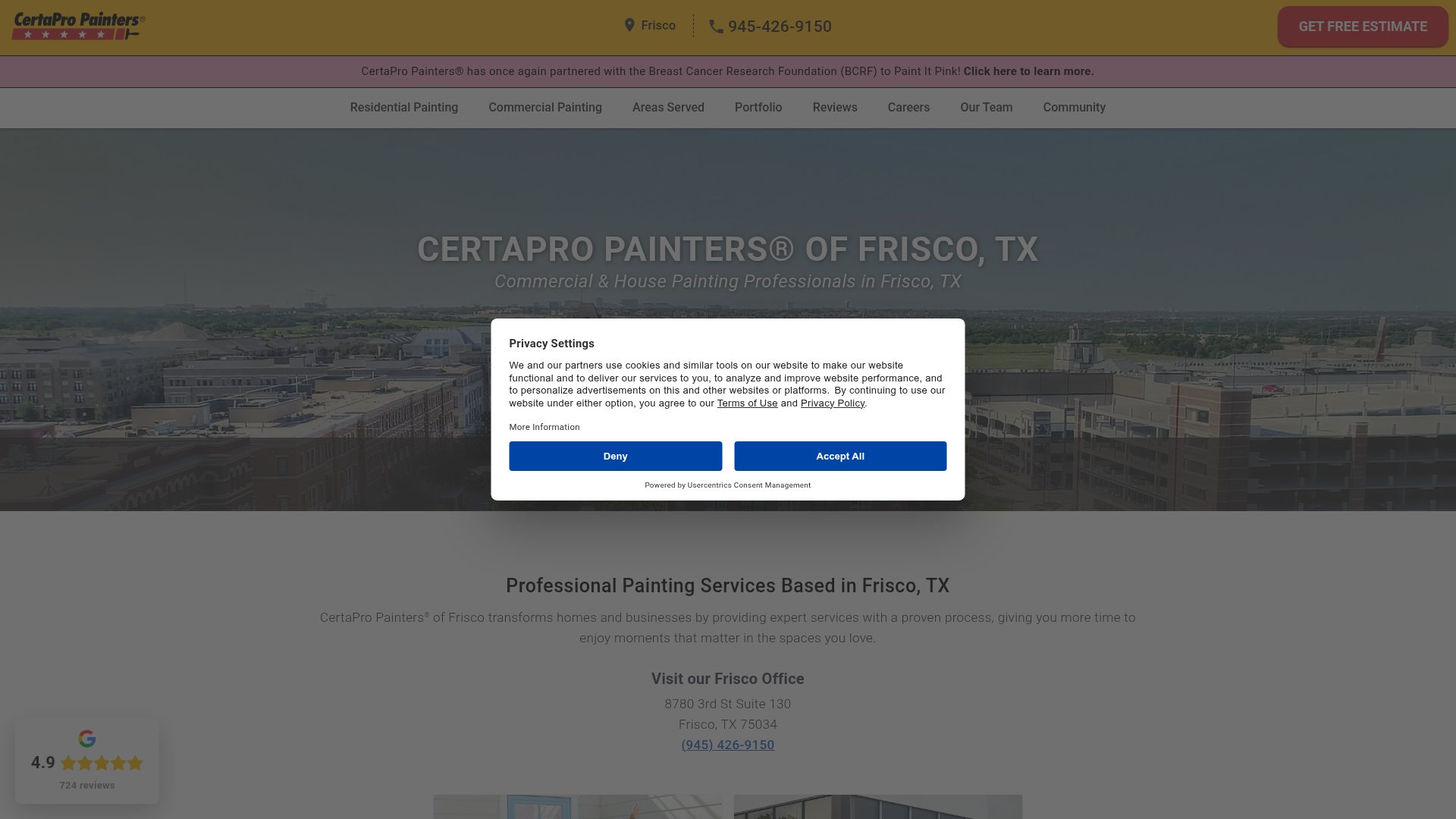 CertaPro Painters of Frisco, TX