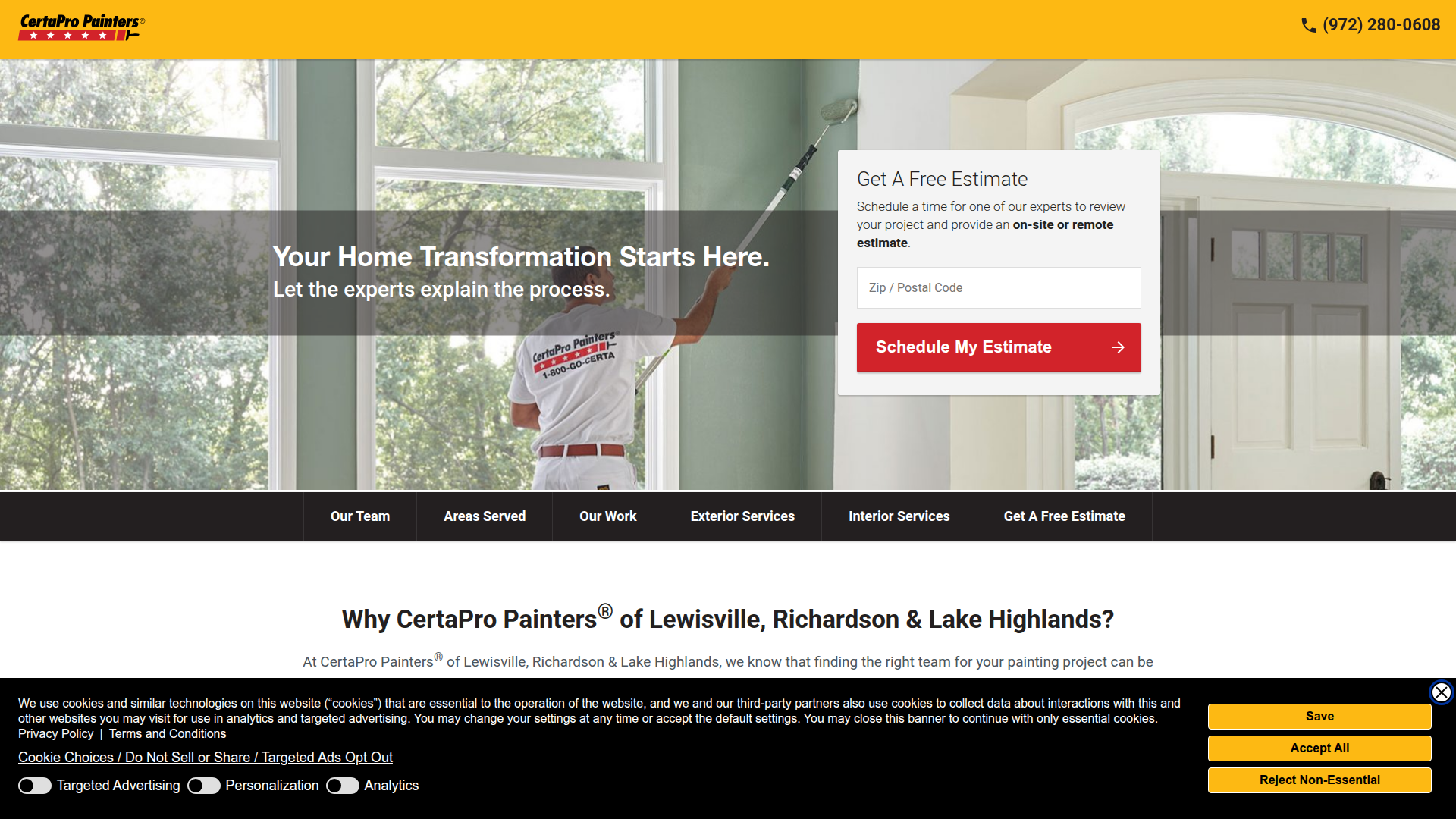 CertaPro Painters of Lewisville, Richardson & Lake Highlands