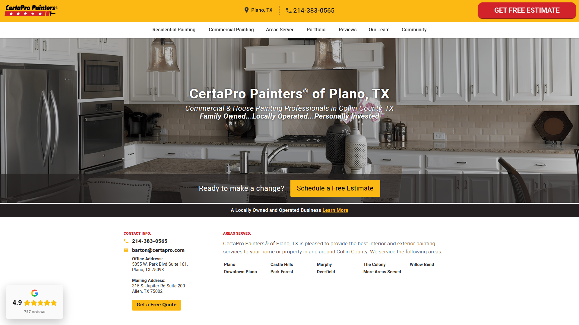 CertaPro Painters of Plano, TX