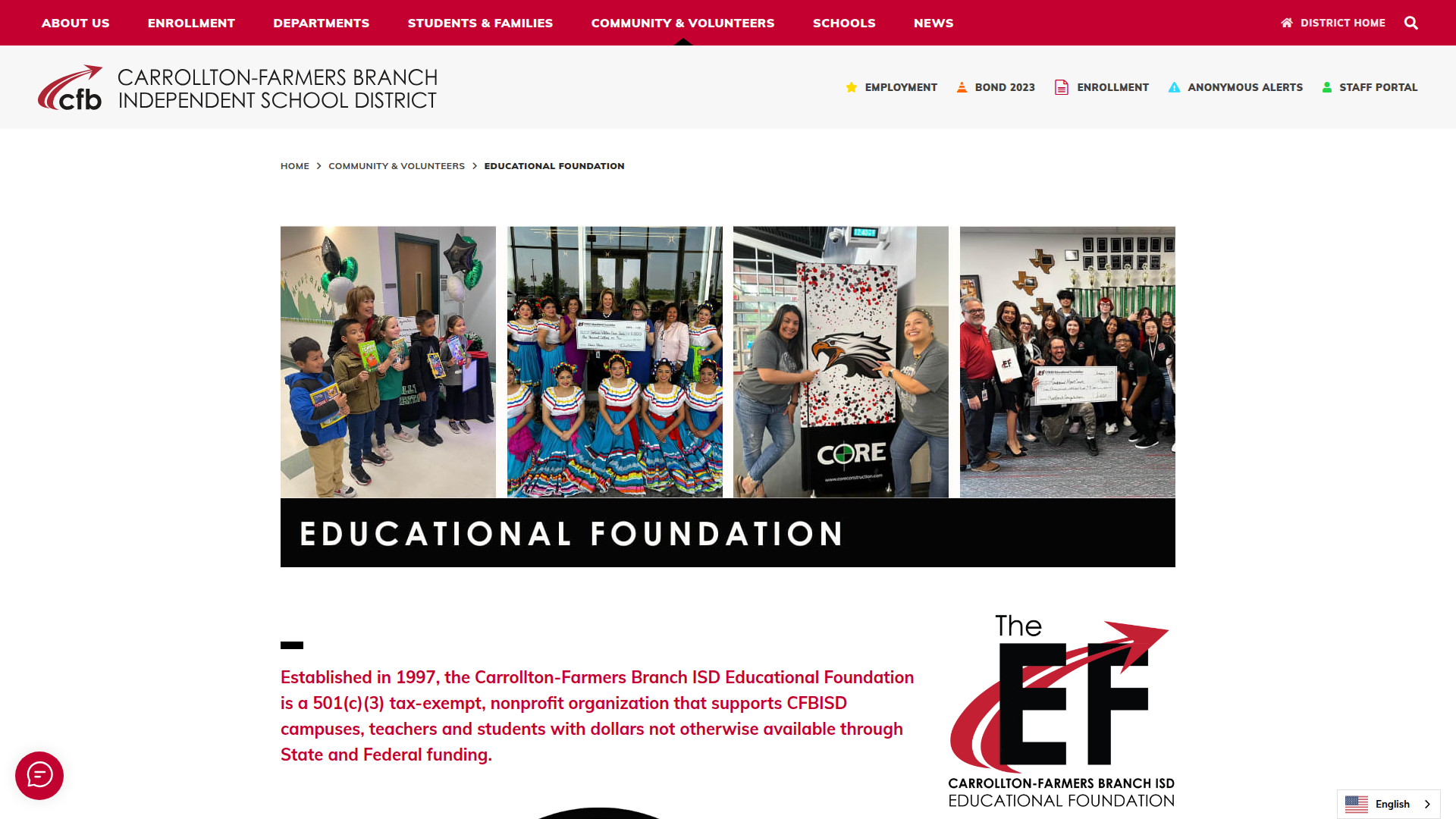 CFBISD Educational Foundation