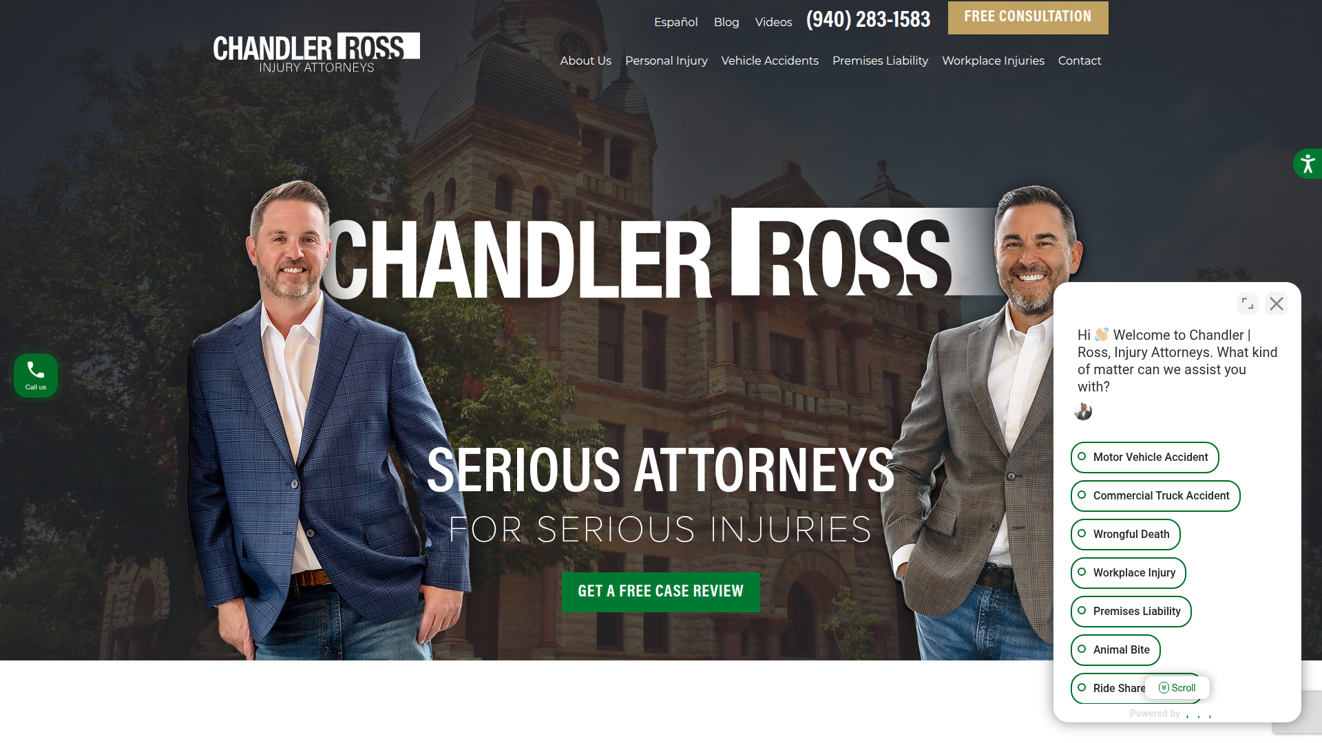 Chandler Ross, Injury Attorneys