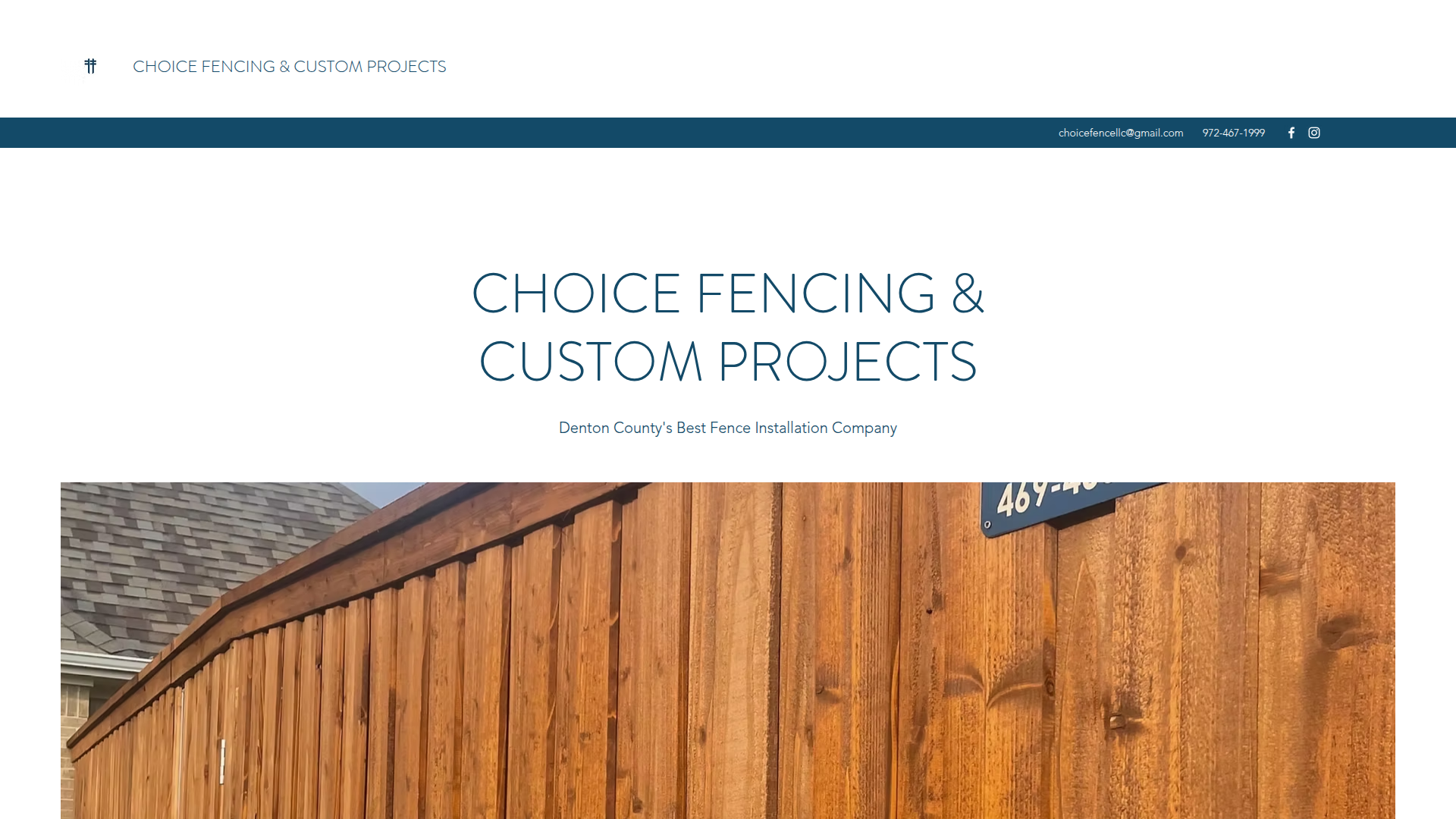 Choice Fencing & Custom Projects