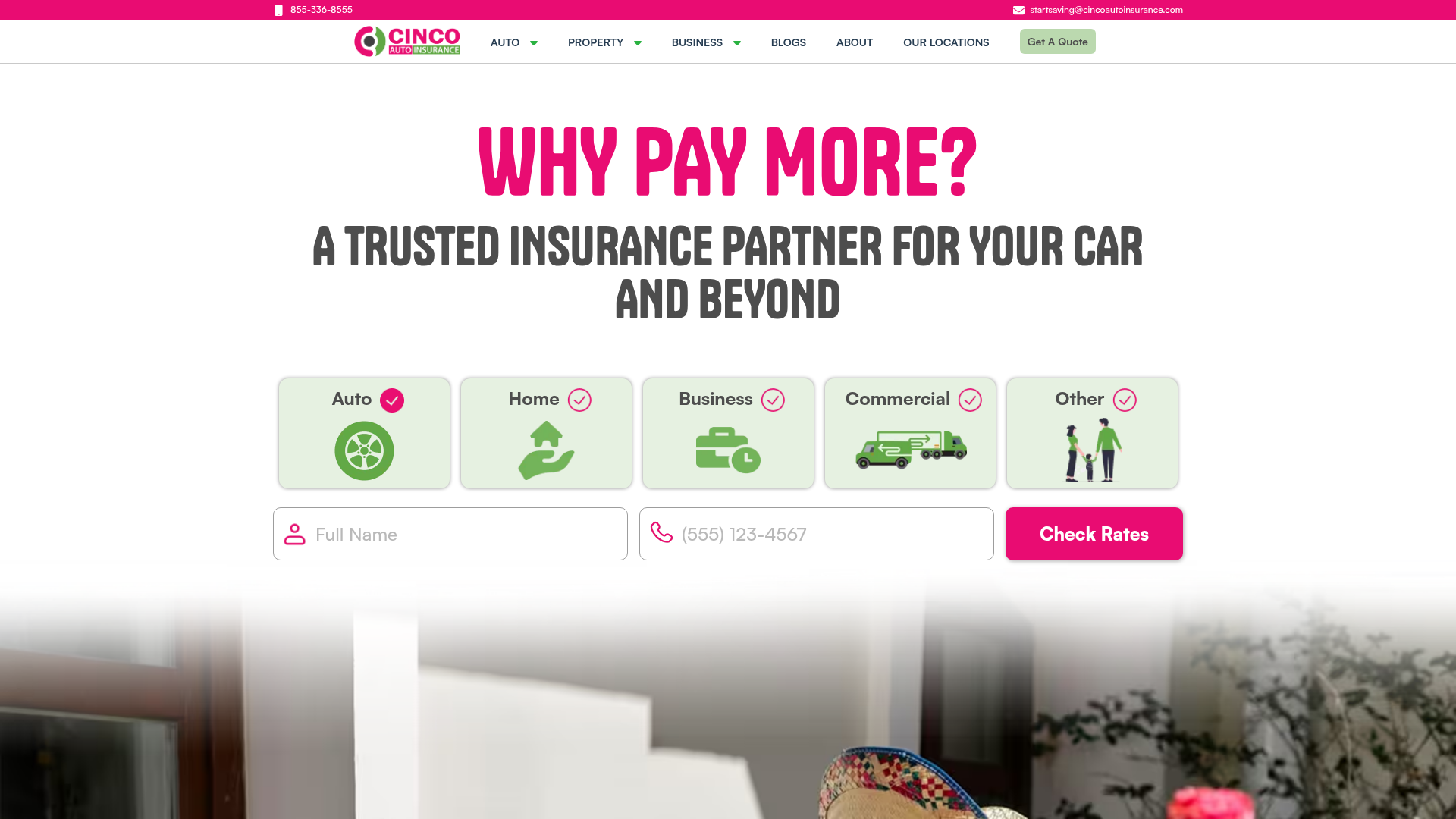 CINCO Auto Insurance