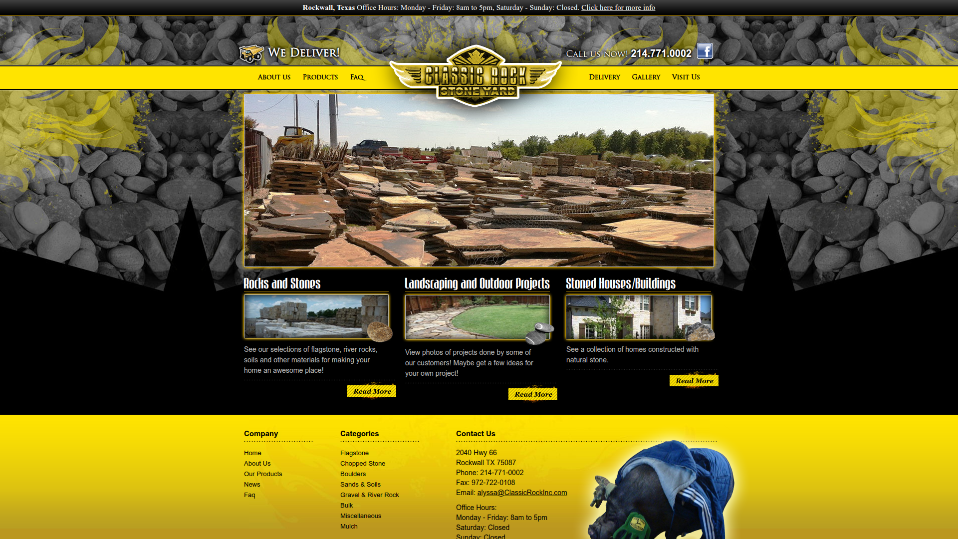 Classic Rock Stone Yard