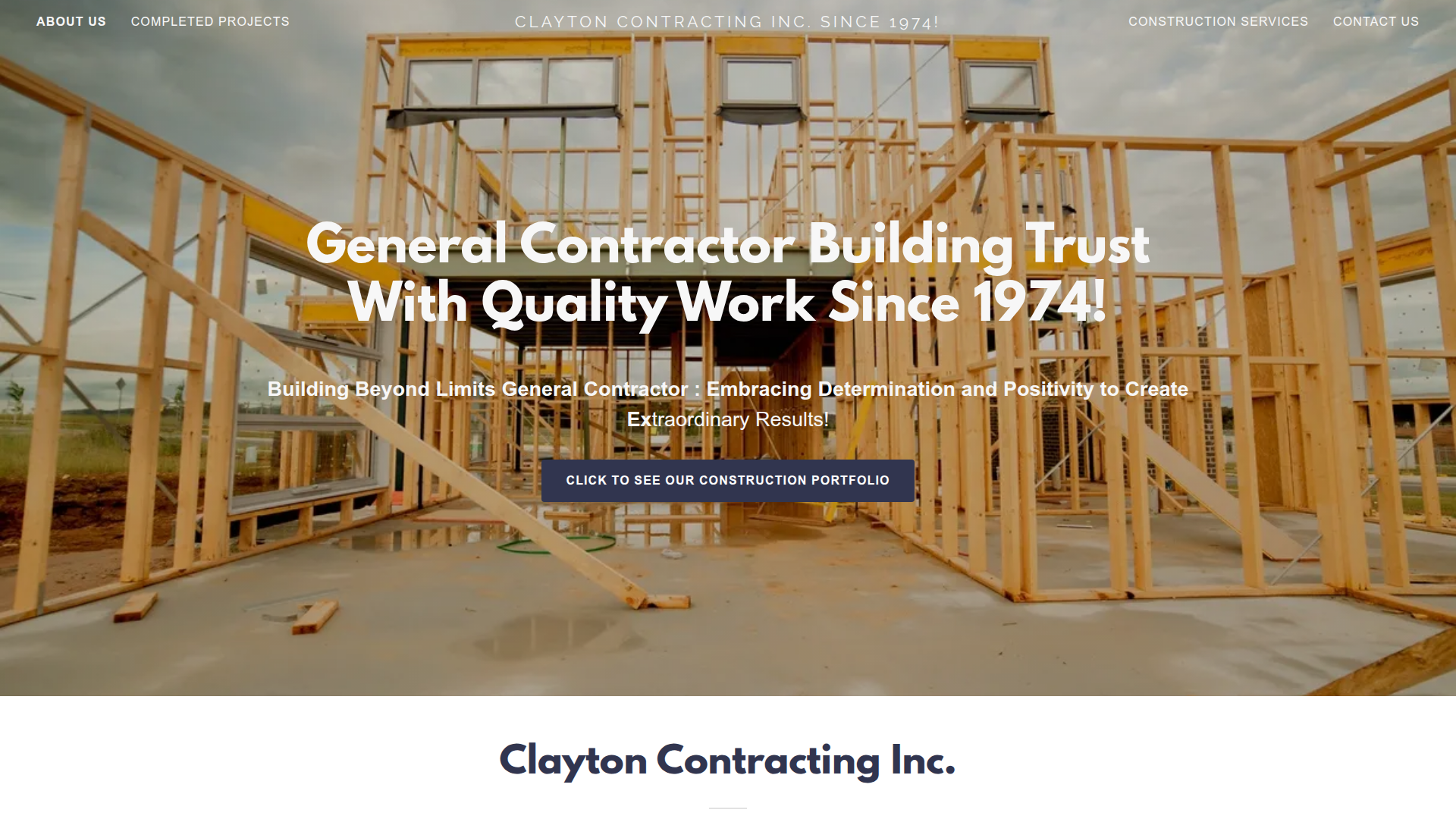 Clayton Contracting, Inc.