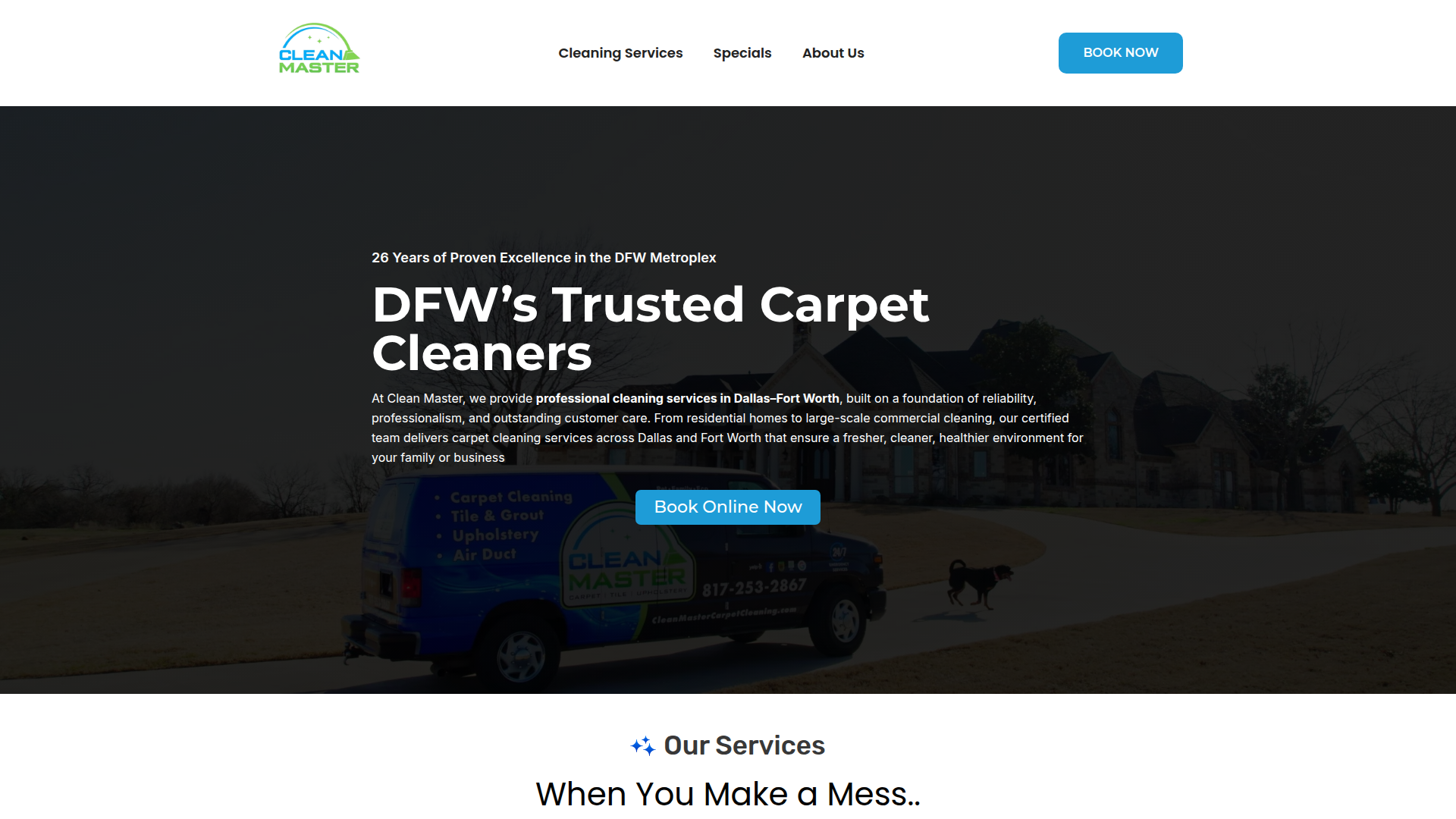 Clean Master Carpet Cleaning