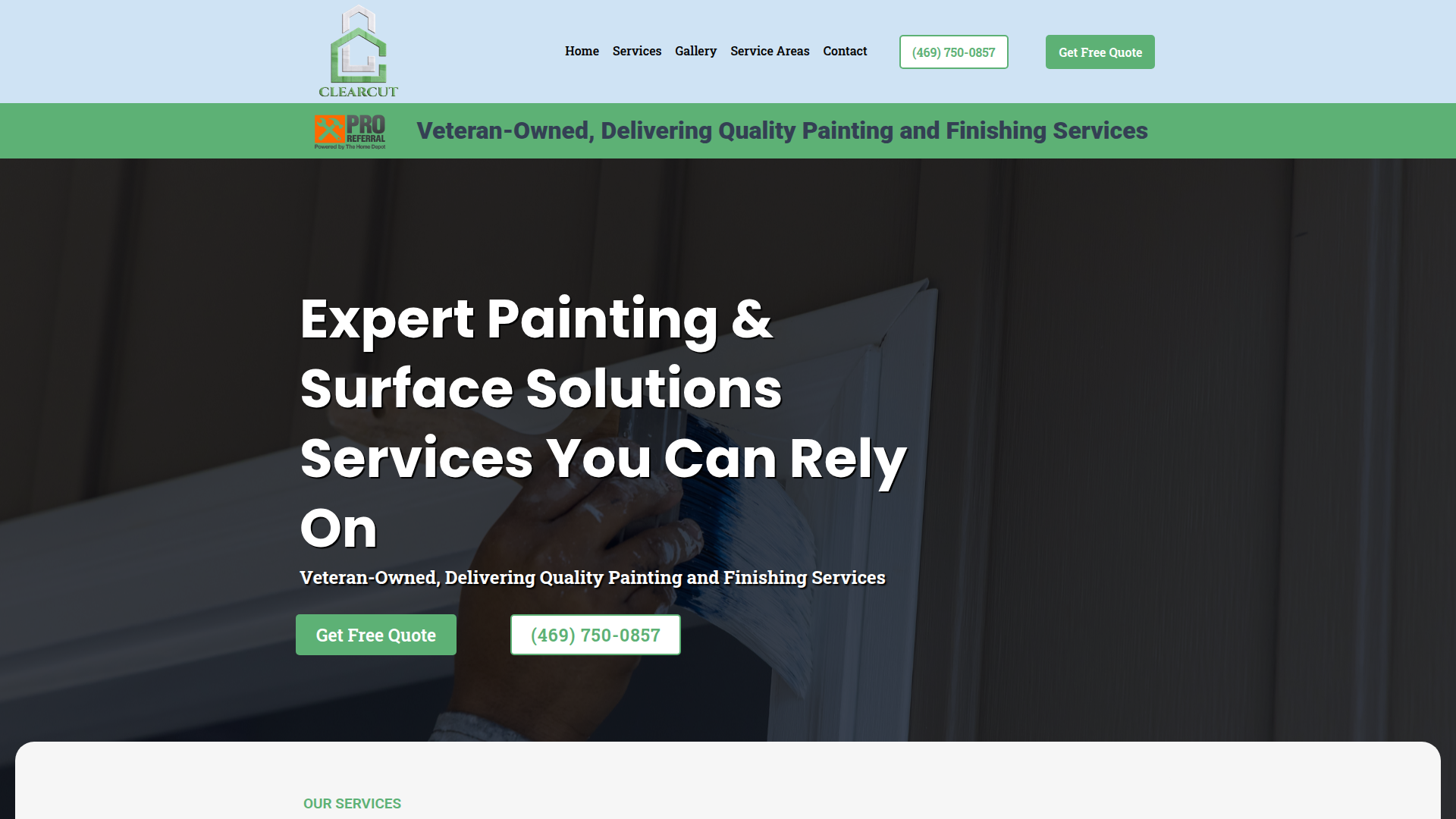 Clearcut Painting