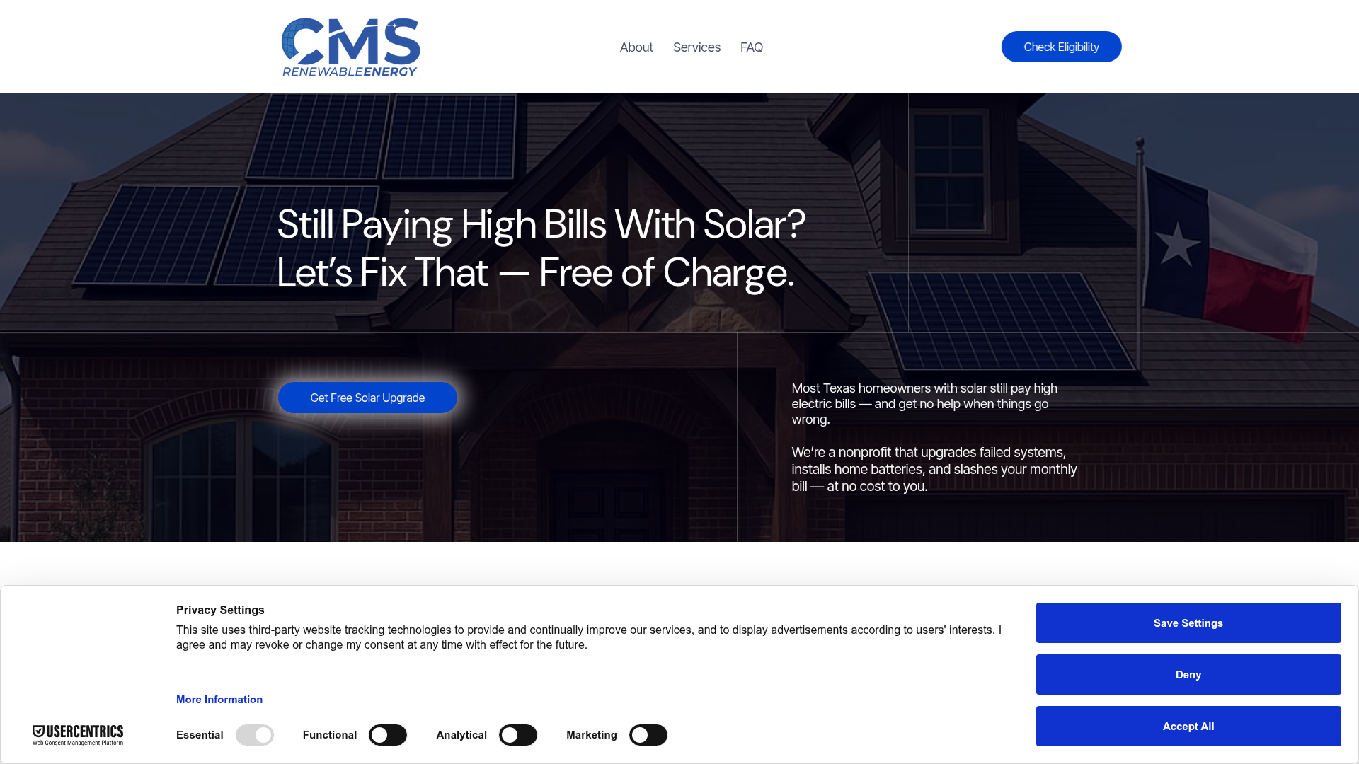 CMS RENEWABLE ENERGY