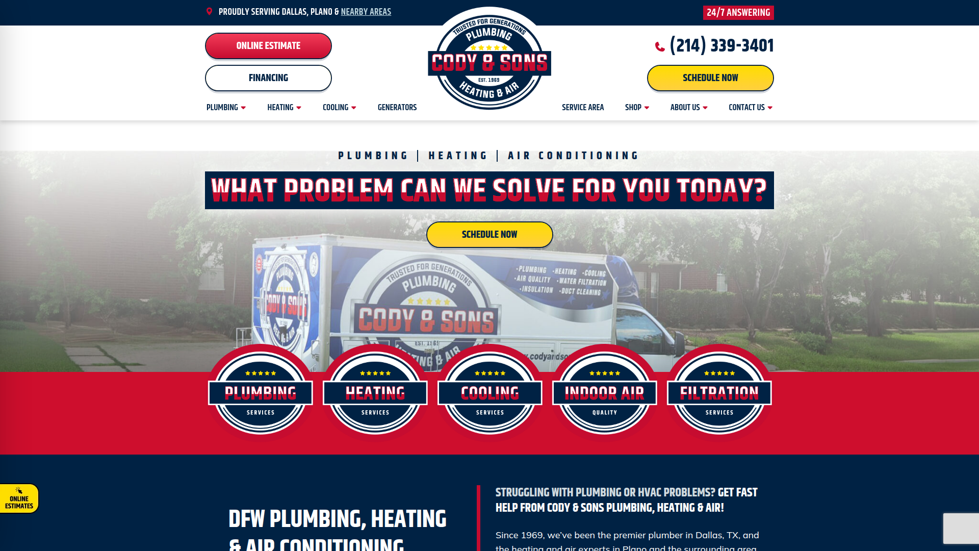 Cody & Sons Plumbing, Heating & Air