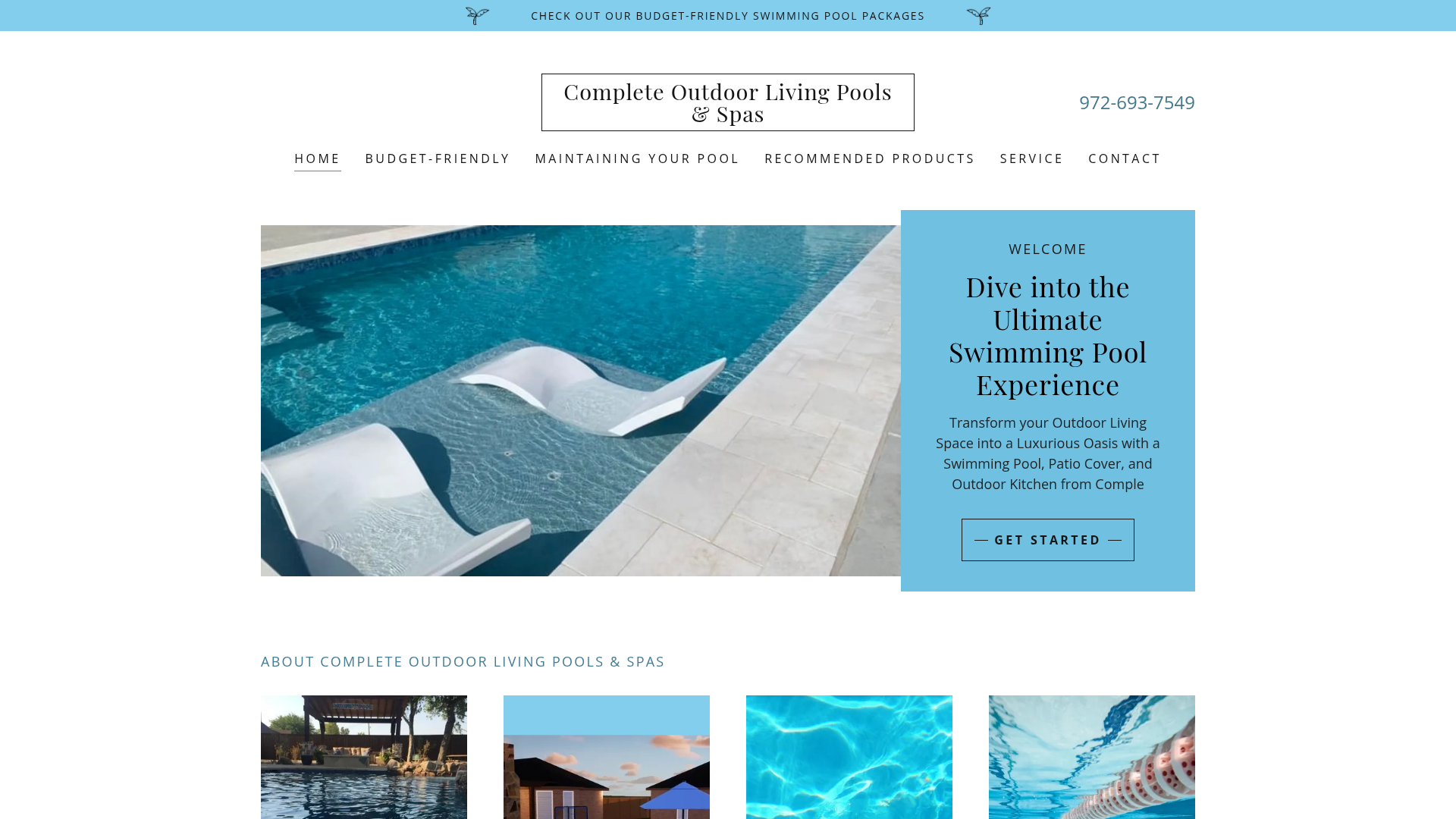 Complete Outdoor Living Pools & Spas
