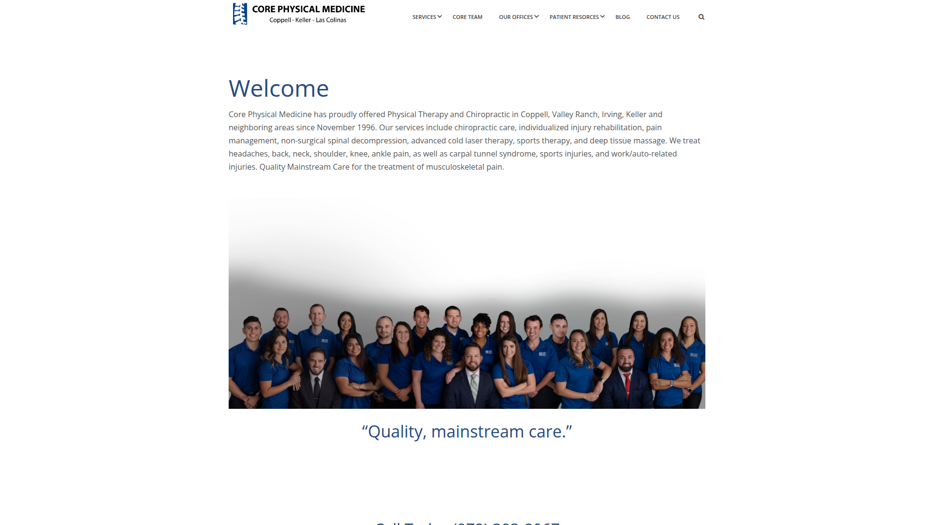 Core Physical Medicine Coppell
