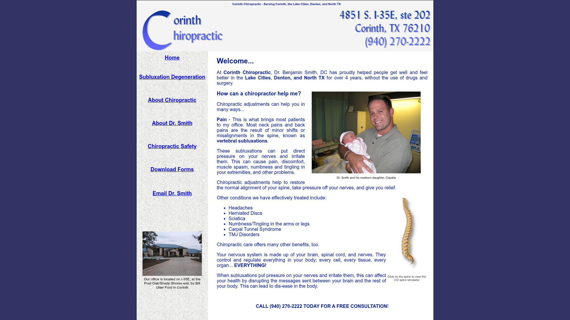 Corinth Chiropractic Benjamin D. Smith, DC