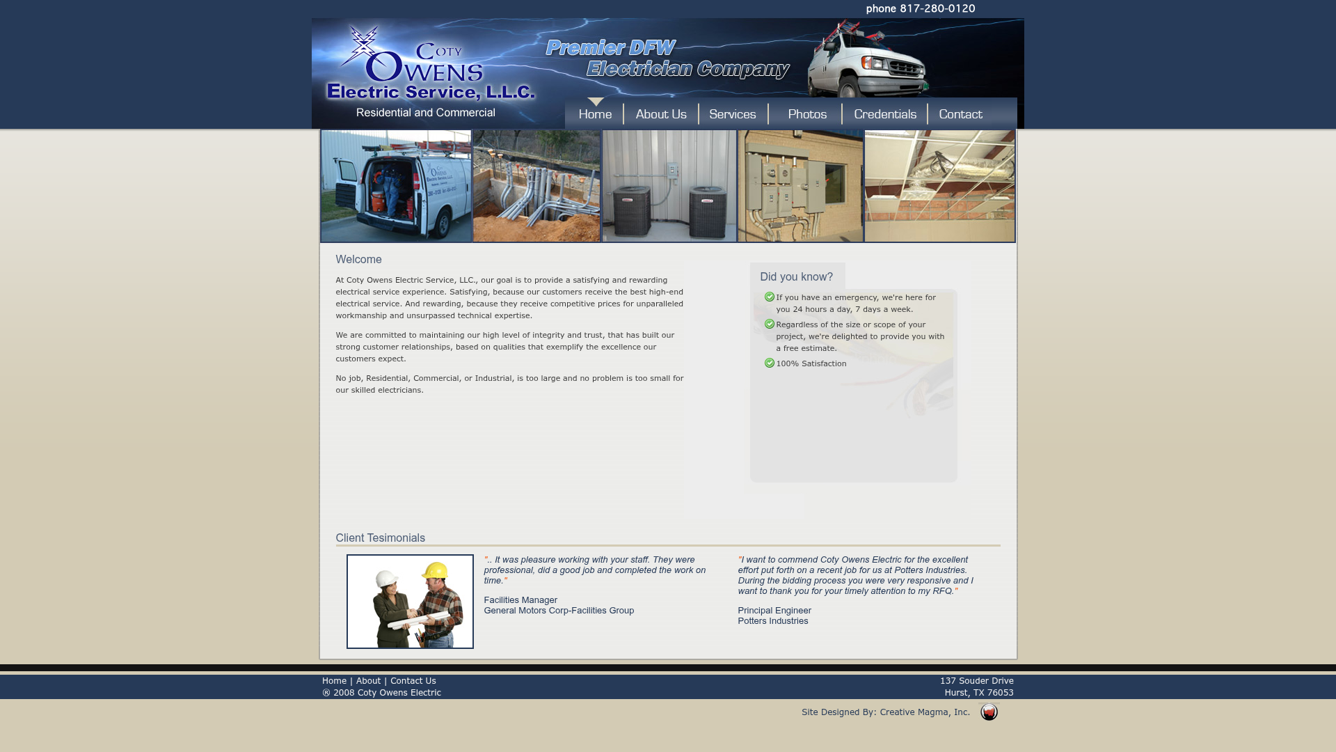 Coty Owen's Electrical Services