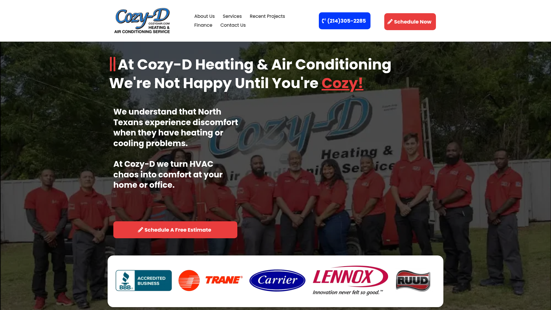 Cozy - D Heating & A/C LLC