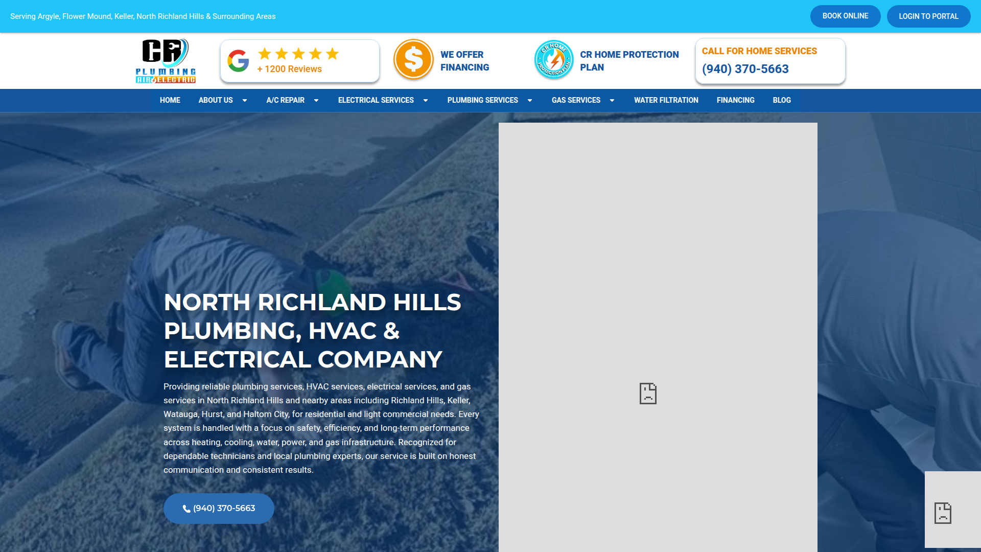 CR Plumbing, Air & Electric