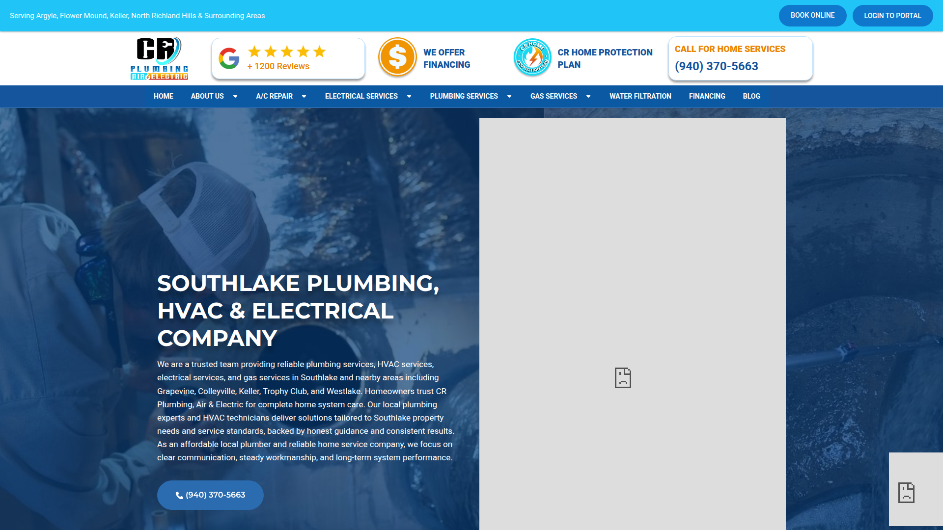CR Plumbing, Air & Electric